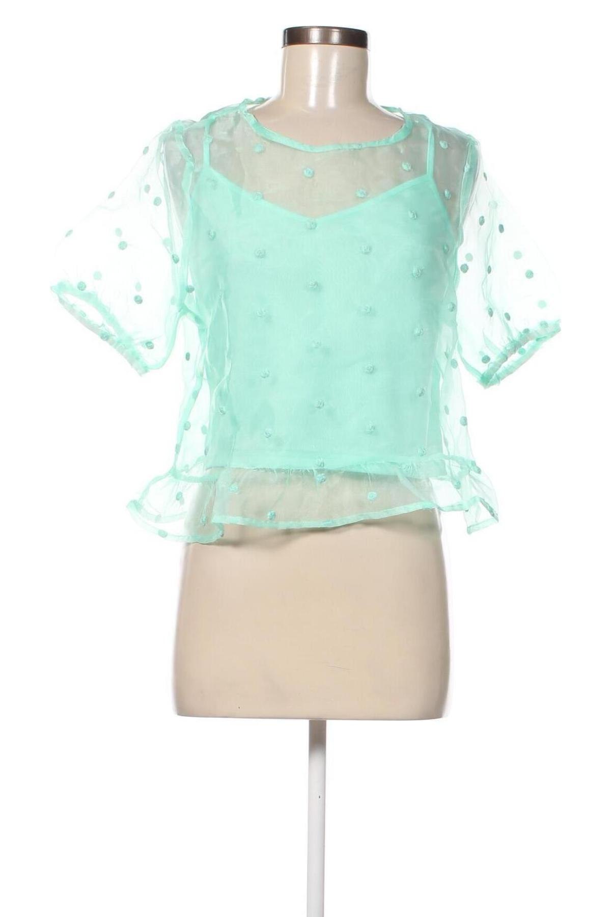 Γυναικεία μπλούζα Pimkie, Μέγεθος M, Χρώμα Πράσινο, Τιμή 5,75 €