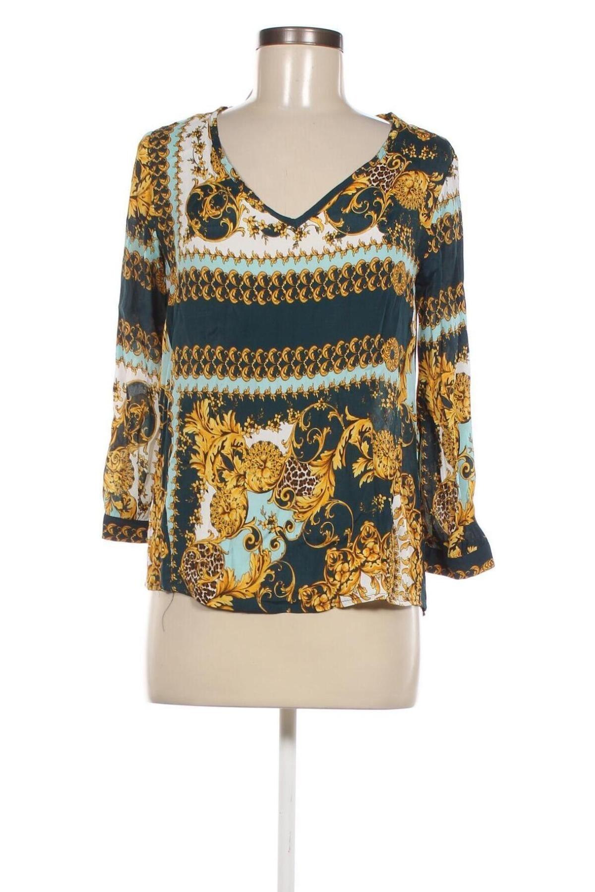 Γυναικεία μπλούζα Rich & Royal, Μέγεθος XS, Χρώμα Πολύχρωμο, Τιμή 4,42 €