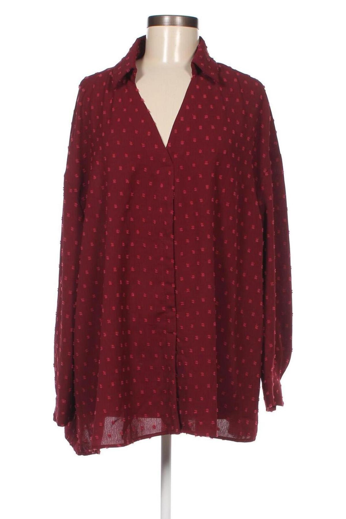 Bluză de femei SHEIN, Mărime XL, Culoare Roșu, Preț 26,88 Lei
