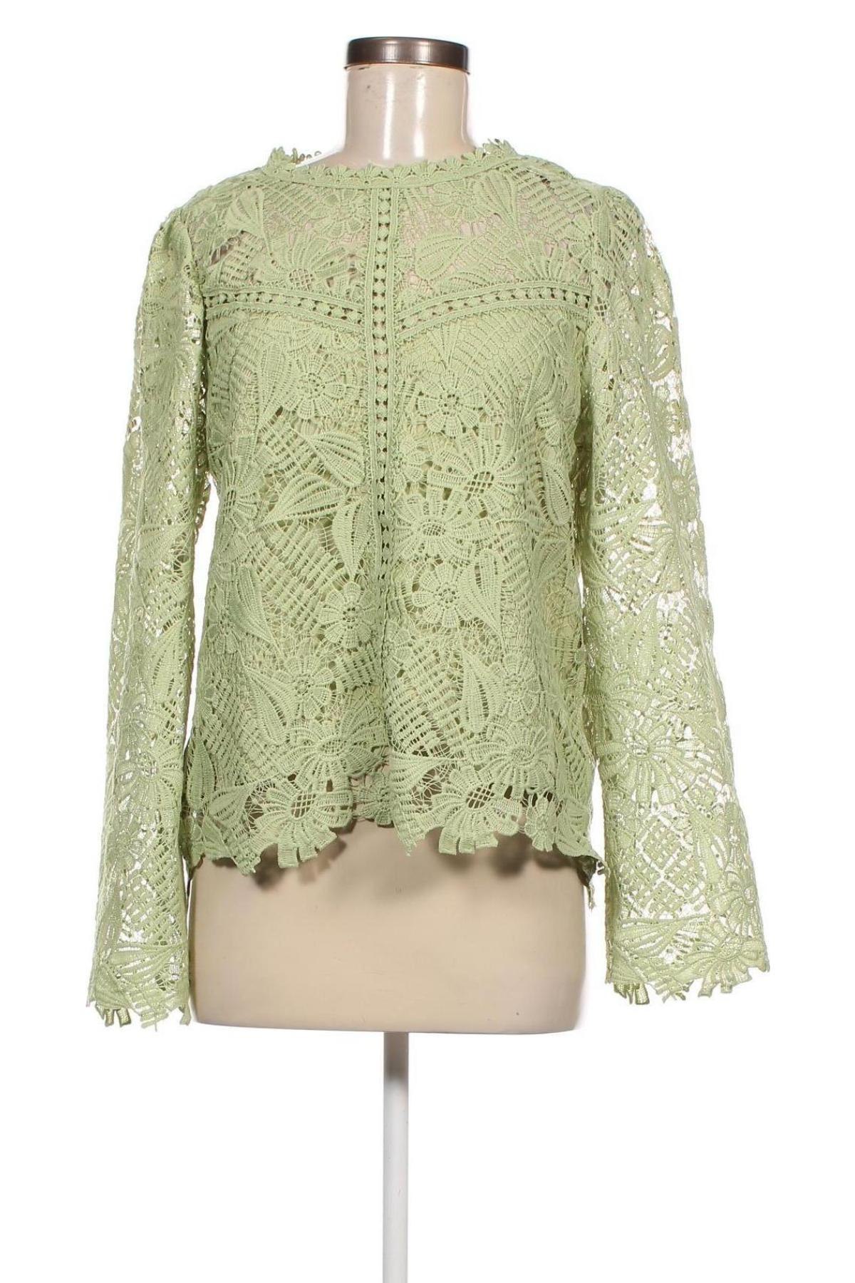 Дамска блуза Secret Season, Размер M, Цвят Зелен, Цена 24,00 лв.