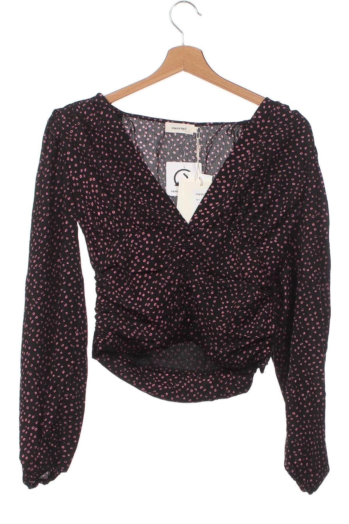 Γυναικεία μπλούζα Sweewe, Μέγεθος S, Χρώμα Πολύχρωμο, Τιμή 3,84 €