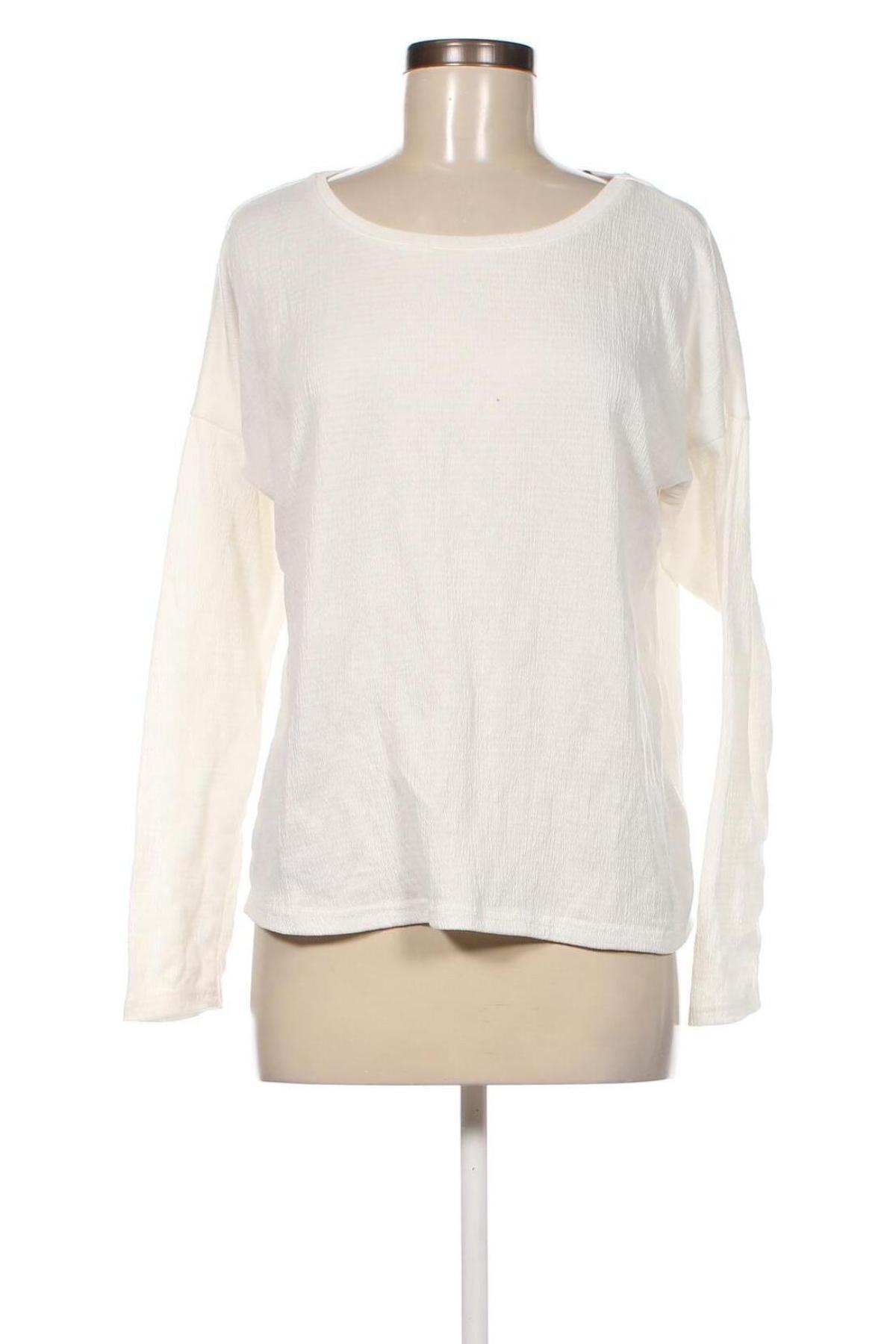 Γυναικεία μπλούζα Takko Fashion, Μέγεθος M, Χρώμα Λευκό, Τιμή 1,76 €