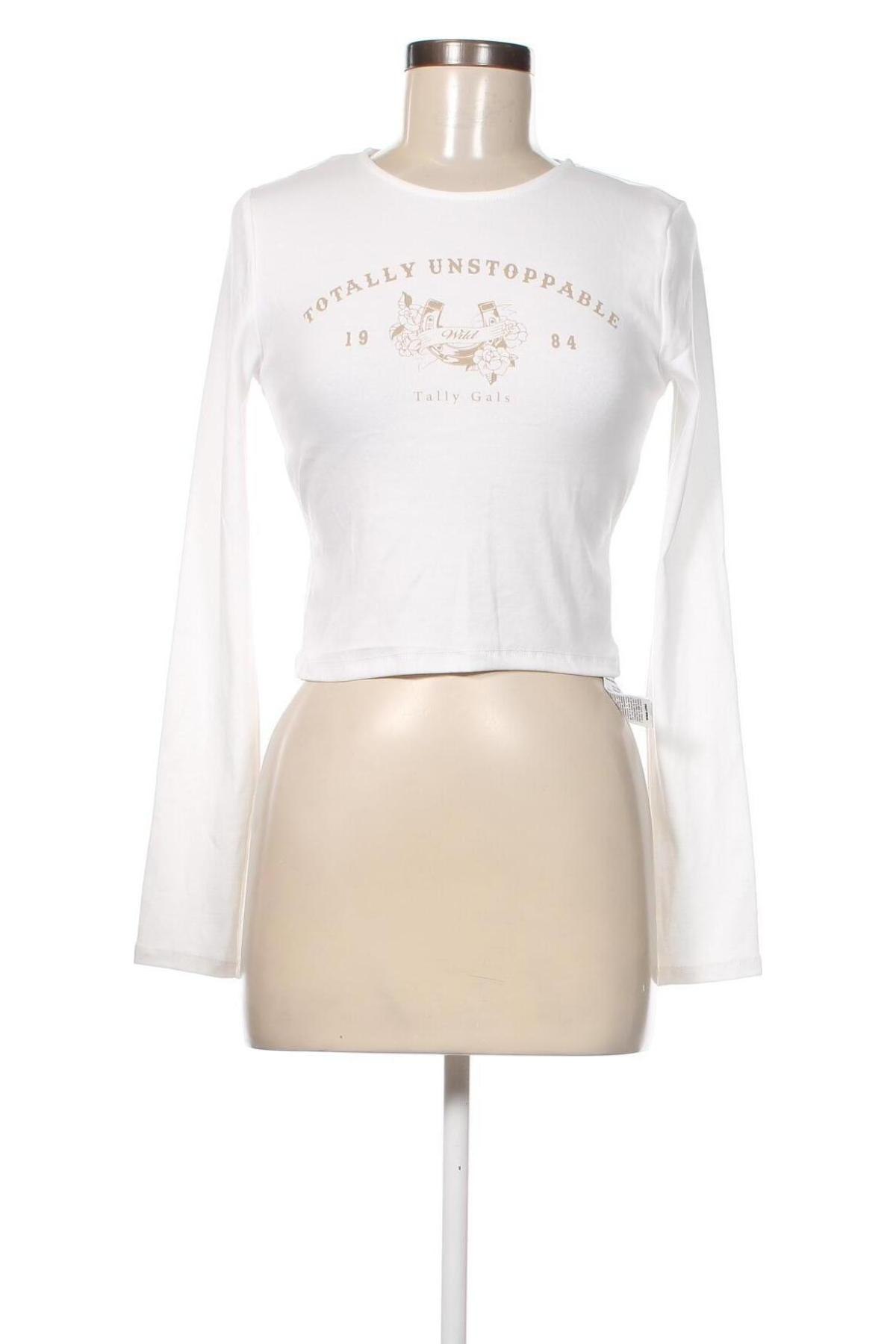Damen Shirt Tally Weijl, Größe L, Farbe Weiß, Preis € 4,00