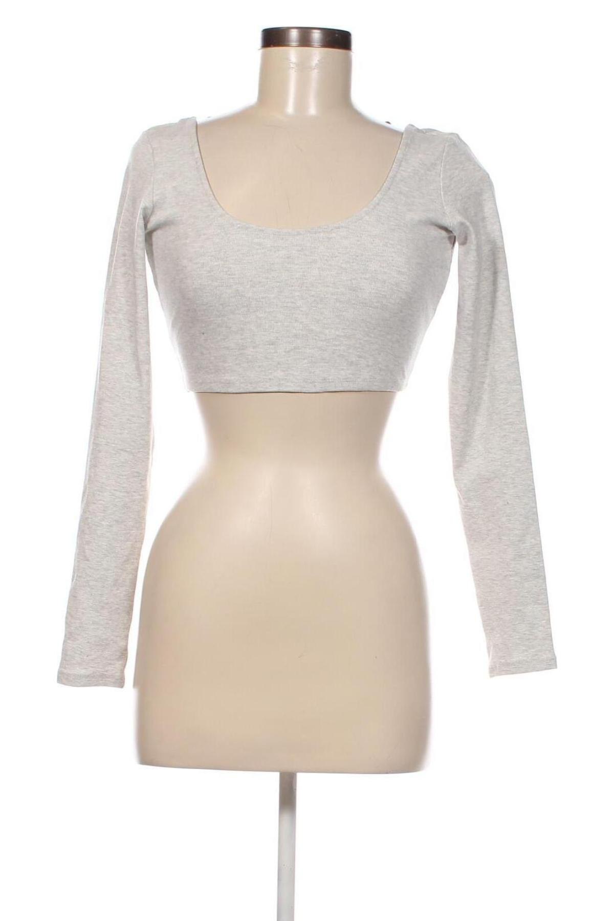 Γυναικεία μπλούζα Tally Weijl, Μέγεθος M, Χρώμα Γκρί, Τιμή 3,84 €