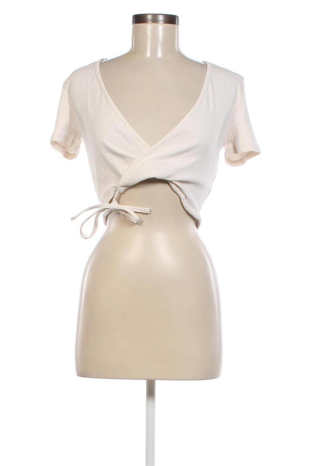 Дамска блуза Tally Weijl, Размер L, Цвят Екрю, Цена 9,30 лв.