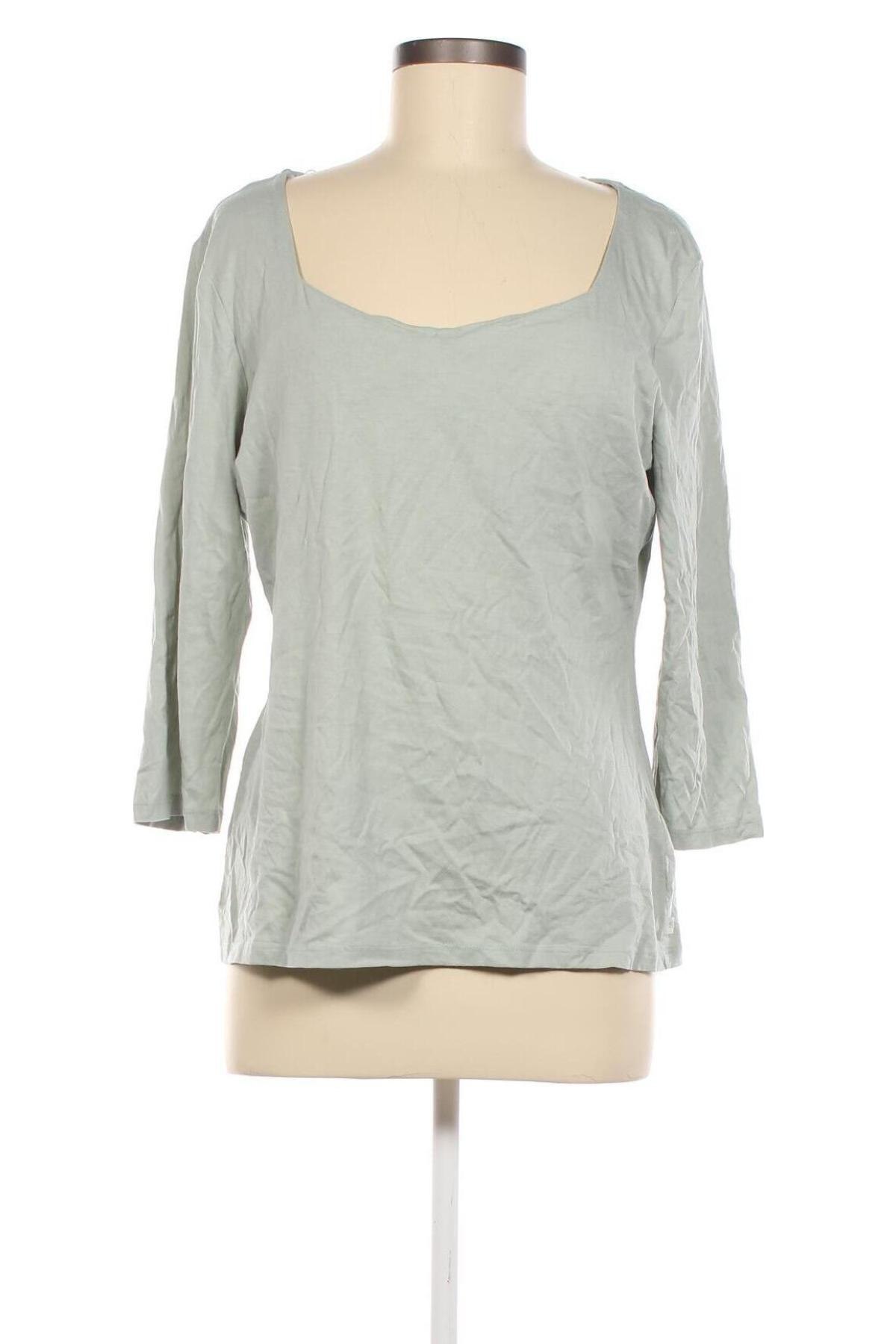 Γυναικεία μπλούζα Tom Tailor, Μέγεθος XXL, Χρώμα Πράσινο, Τιμή 13,96 €