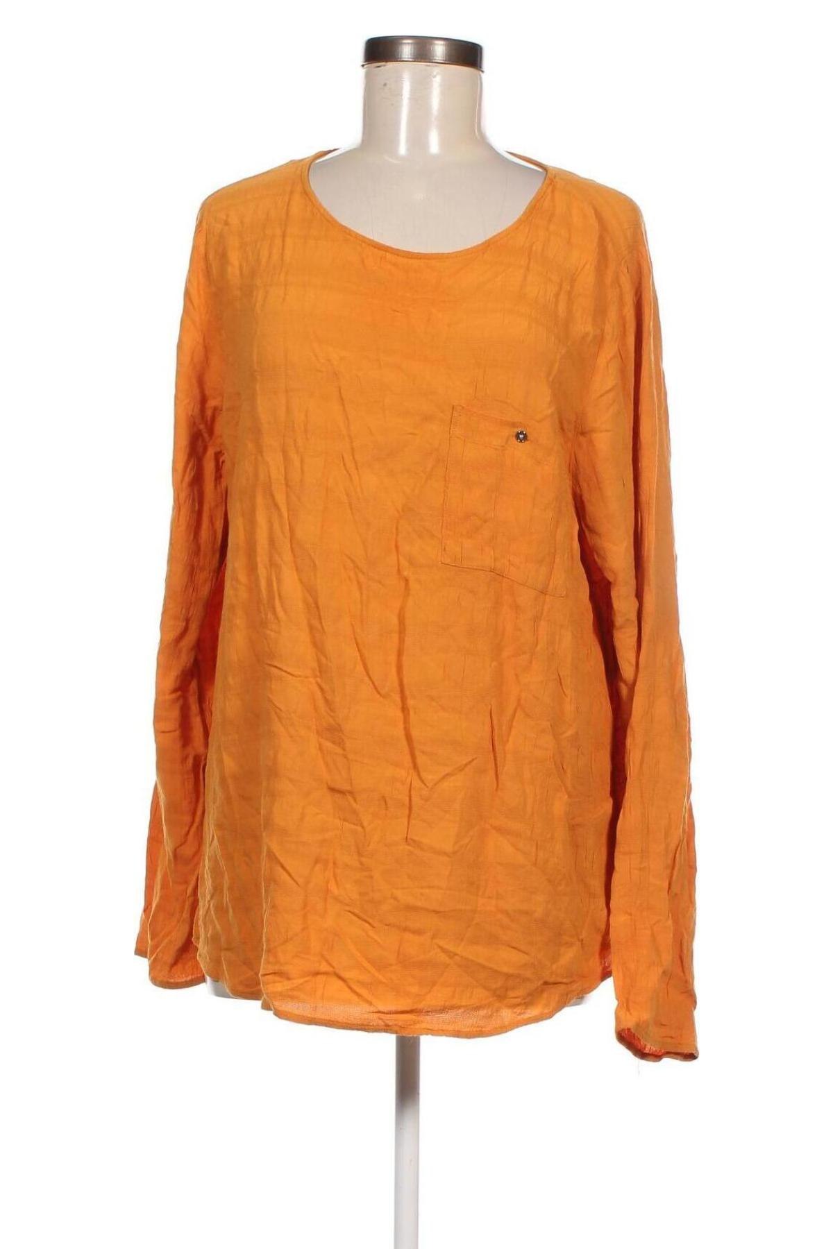 Дамска блуза Tom Tailor, Размер L, Цвят Жълт, Цена 5,76 лв.