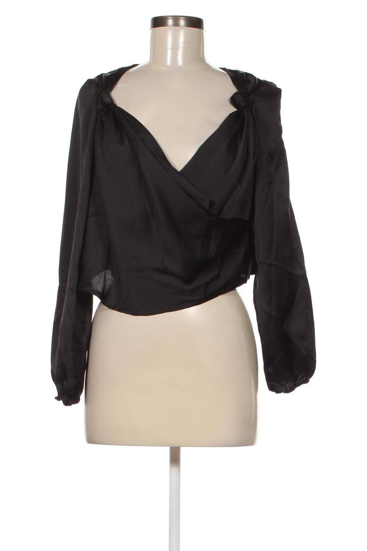 Γυναικεία μπλούζα Trendyol, Μέγεθος M, Χρώμα Μαύρο, Τιμή 3,34 €