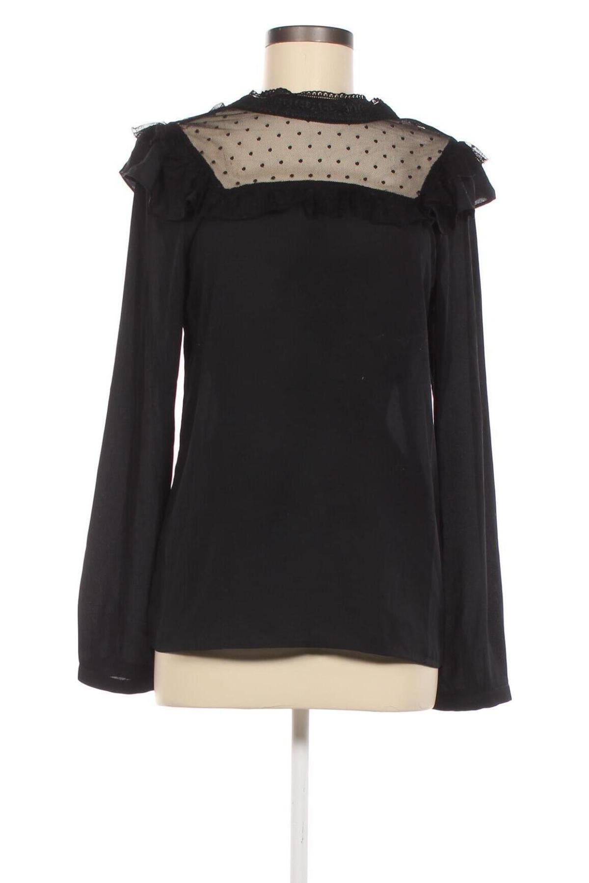 Дамска блуза Unika, Размер L, Цвят Черен, Цена 19,00 лв.