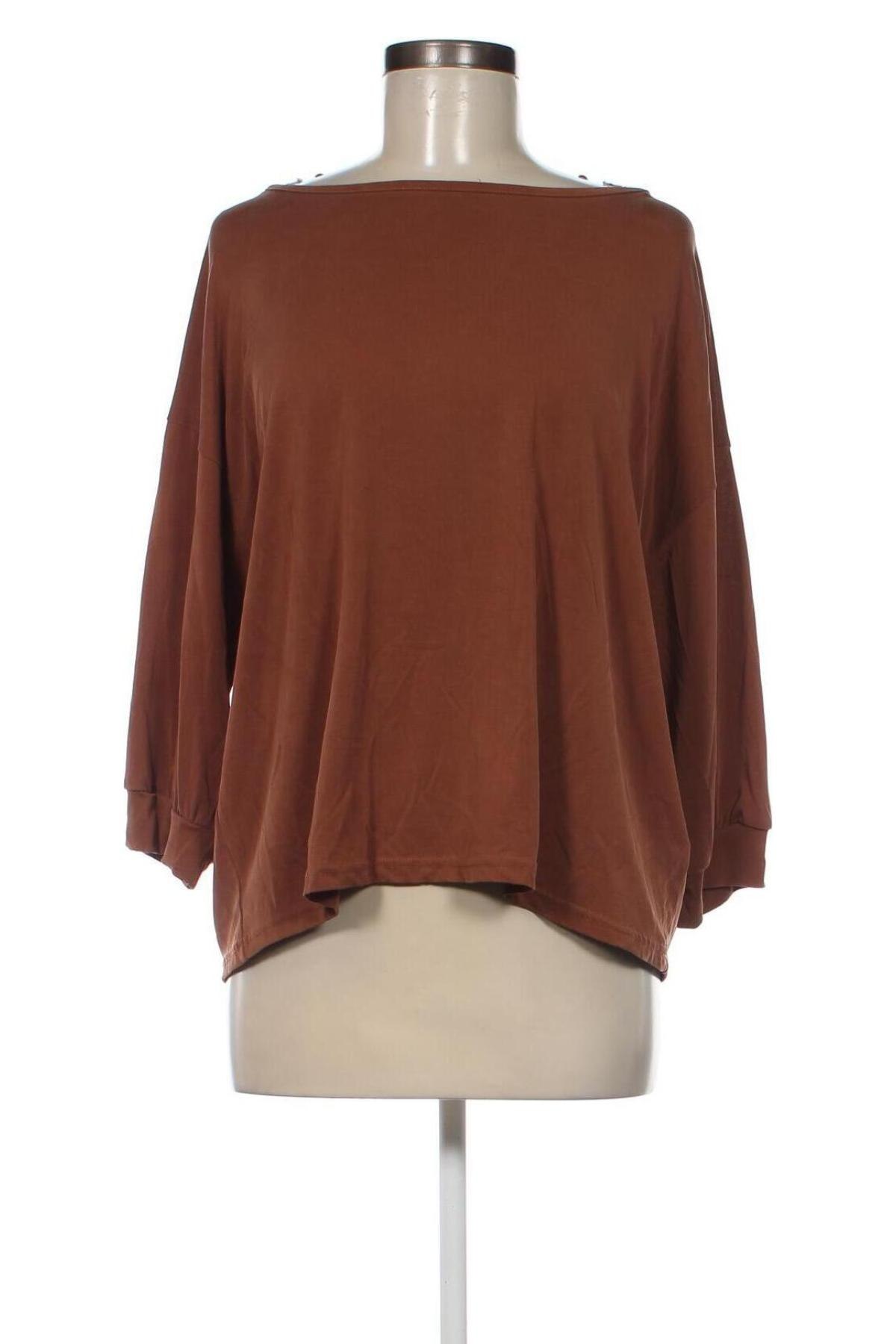 Damen Shirt Vero Moda, Größe M, Farbe Braun, Preis € 2,92