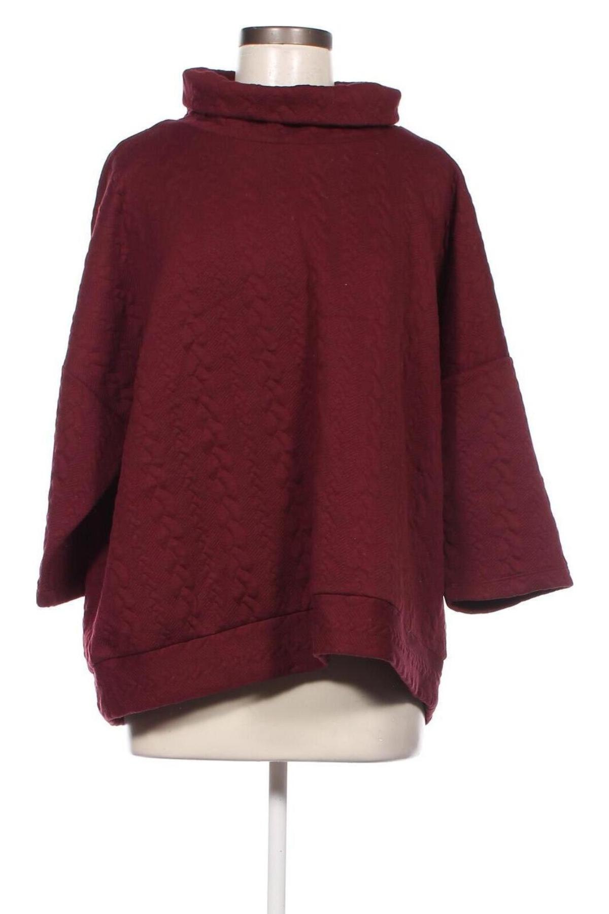 Γυναικεία μπλούζα Via Cortesa, Μέγεθος L, Χρώμα Κόκκινο, Τιμή 2,94 €