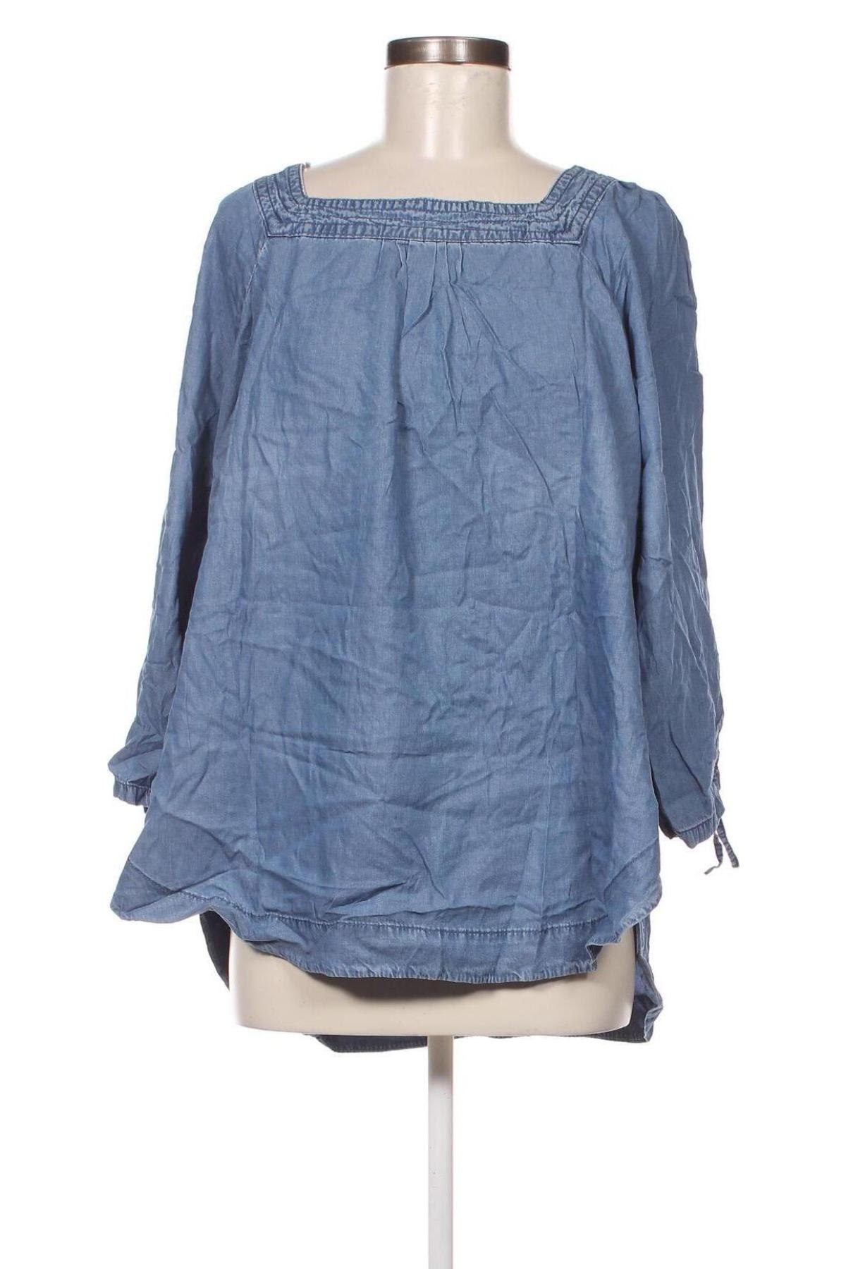 Γυναικεία μπλούζα Xlnt, Μέγεθος XL, Χρώμα Μπλέ, Τιμή 6,39 €