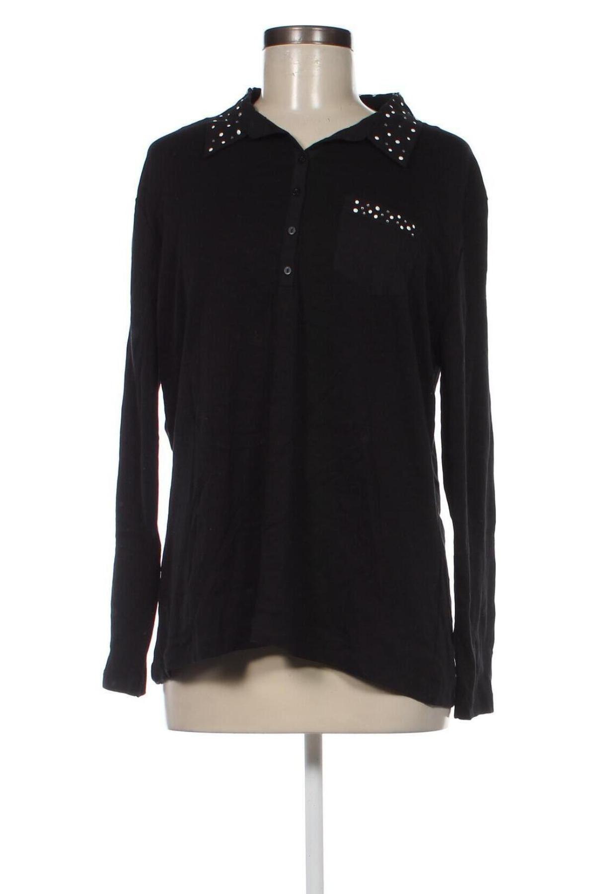 Дамска блуза Zamba, Размер M, Цвят Черен, Цена 4,56 лв.