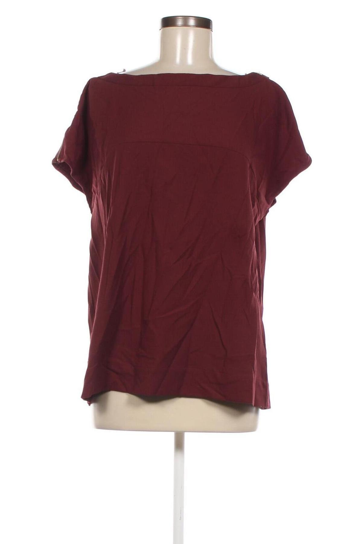 Дамска блуза Zara, Размер XL, Цвят Червен, Цена 54,00 лв.