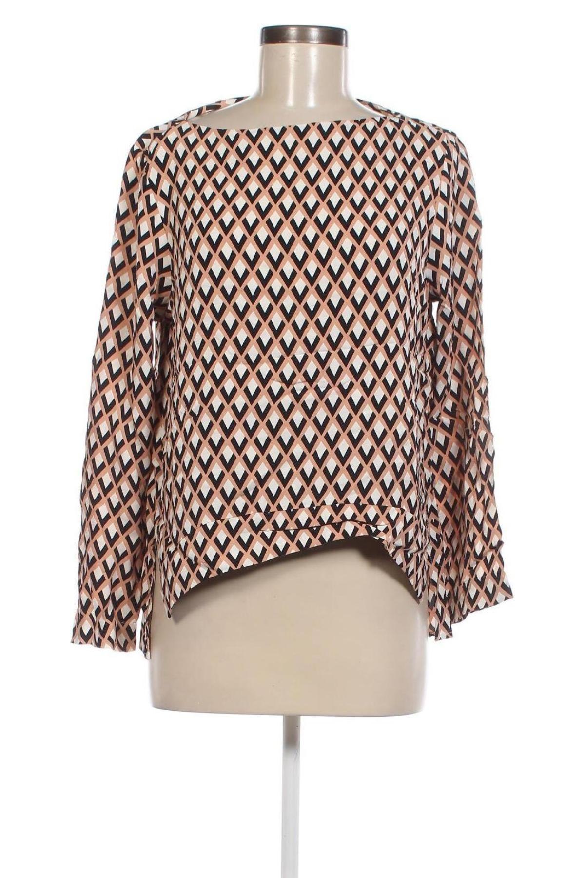 Дамска блуза Zara, Размер L, Цвят Многоцветен, Цена 20,00 лв.