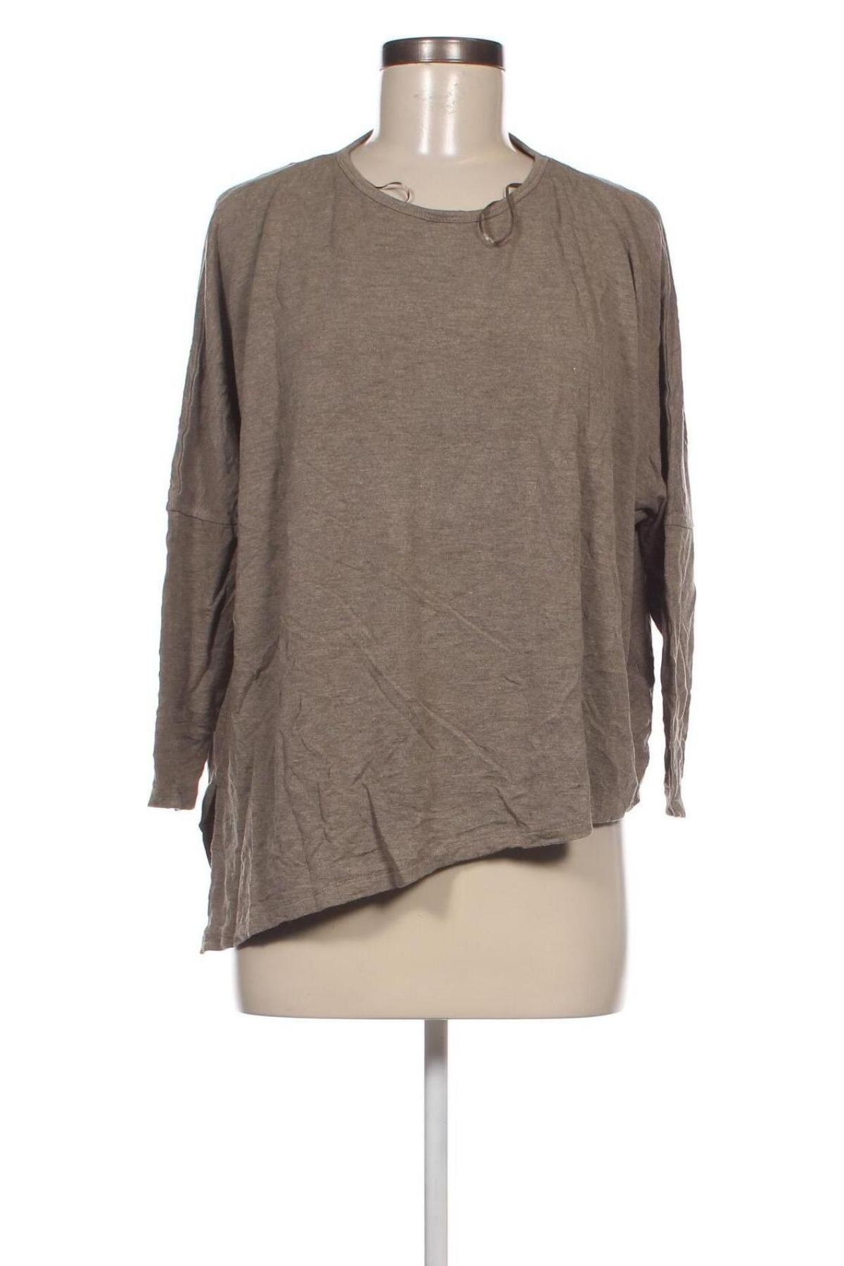Damen Shirt Zara, Größe M, Farbe Beige, Preis 3,34 €