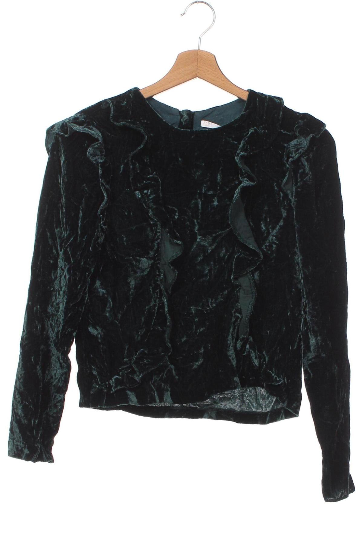 Damen Shirt Zara Trafaluc, Größe S, Farbe Grün, Preis 2,92 €