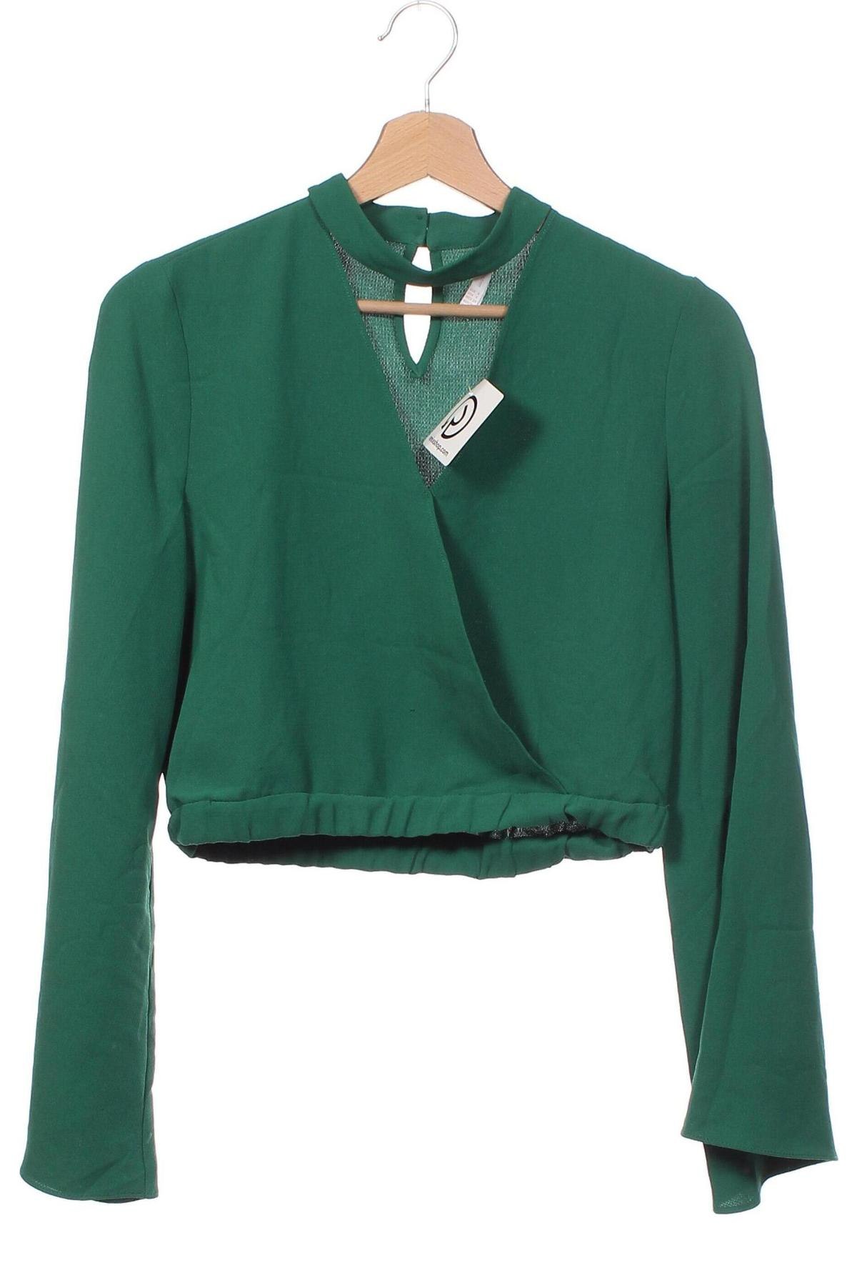 Damen Shirt Zara Trafaluc, Größe S, Farbe Grün, Preis 5,57 €