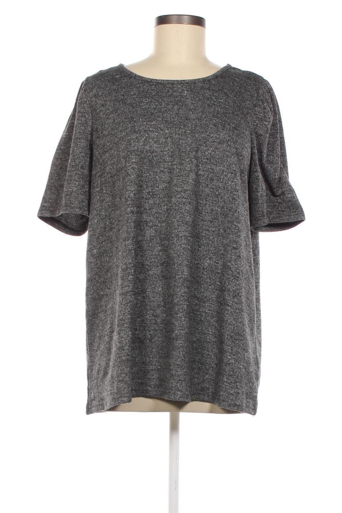 Γυναικεία μπλούζα Zizzi, Μέγεθος S, Χρώμα Γκρί, Τιμή 3,67 €