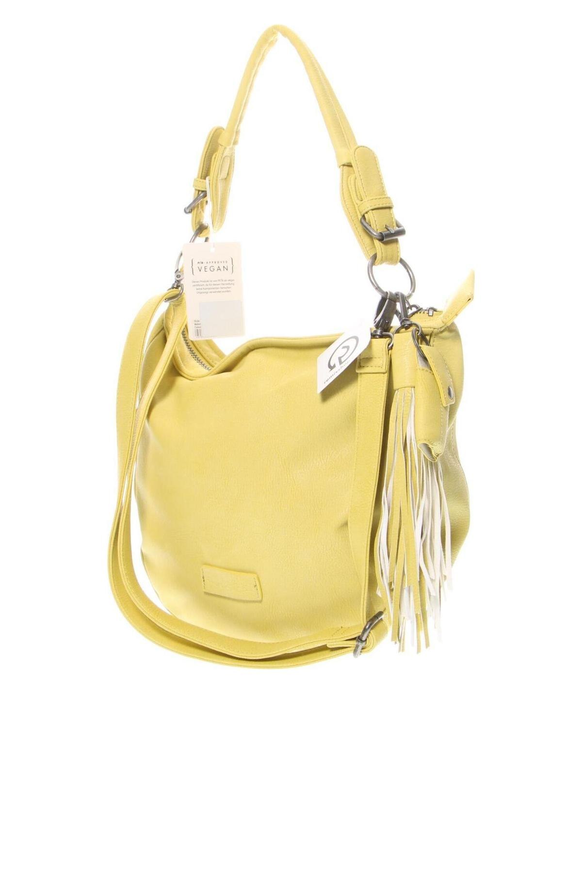 Γυναικεία τσάντα Fritzi Aus Preussen, Χρώμα Κίτρινο, Τιμή 56,29 €