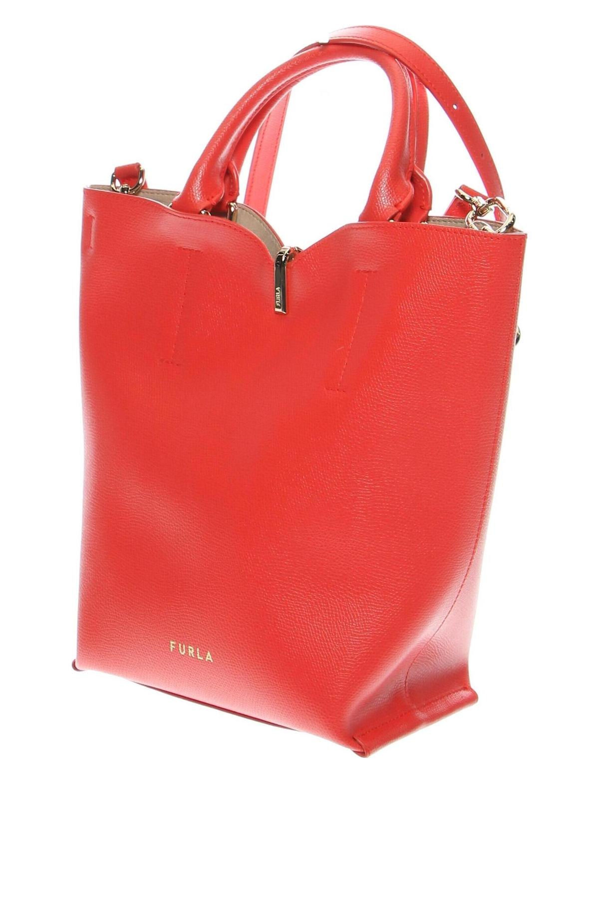 Дамска чанта Furla, Цвят Червен, Цена 688,00 лв.