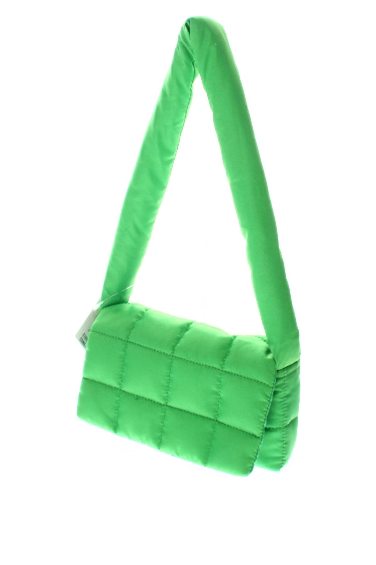 Дамска чанта H&M Divided, Цвят Зелен, Цена 25,00 лв.