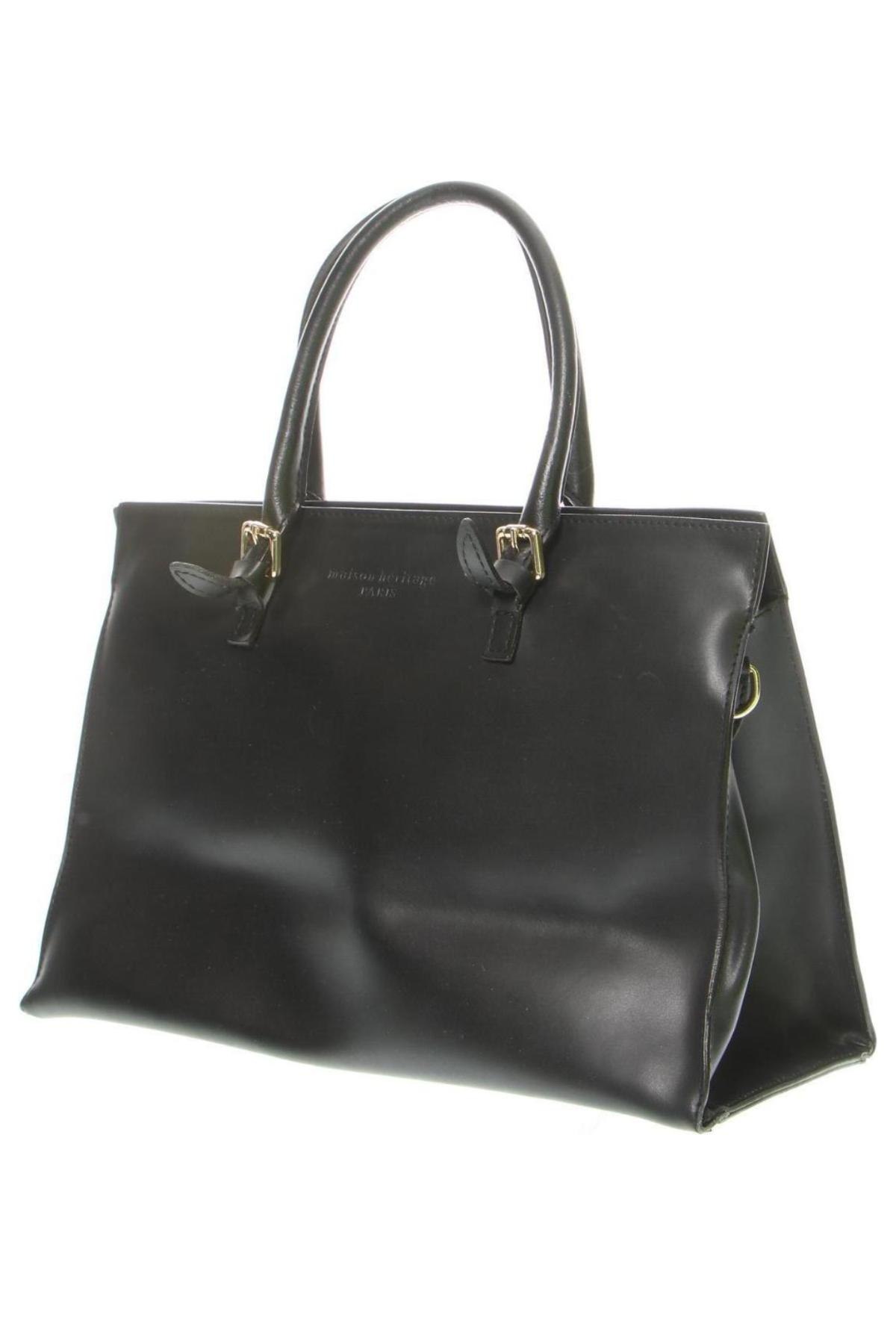 Дамска чанта Maison Heritage, Цвят Черен, Цена 439,00 лв.