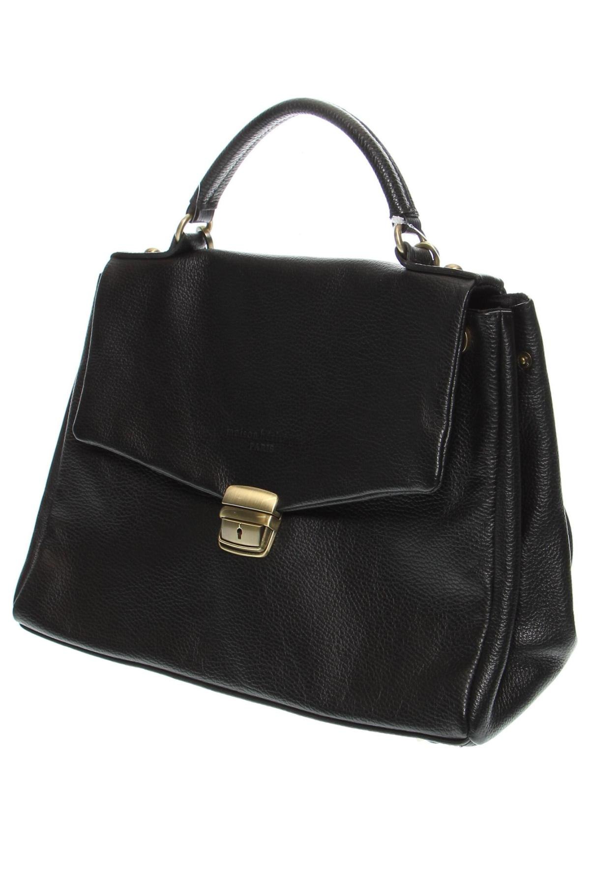 Дамска чанта Maison Heritage, Цвят Черен, Цена 419,25 лв.