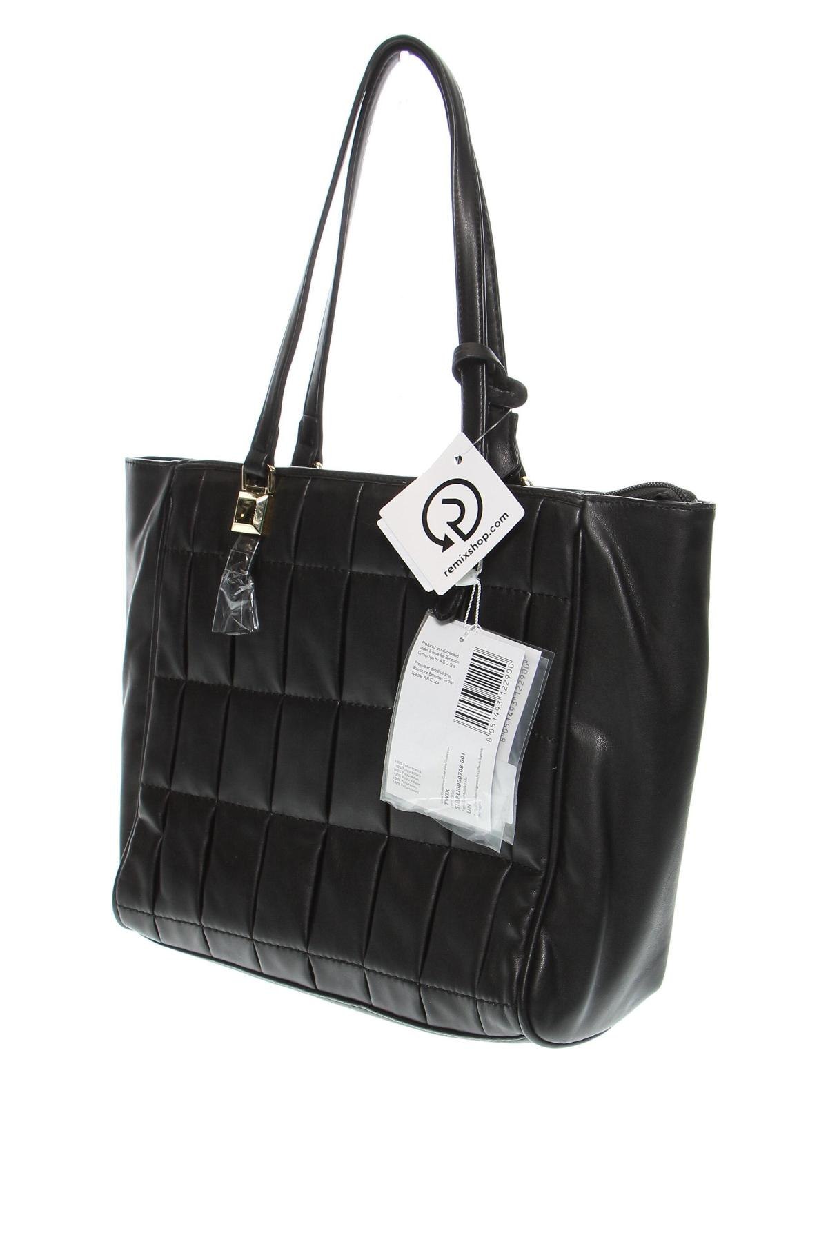 Γυναικεία τσάντα Sisley, Χρώμα Μαύρο, Τιμή 75,26 €
