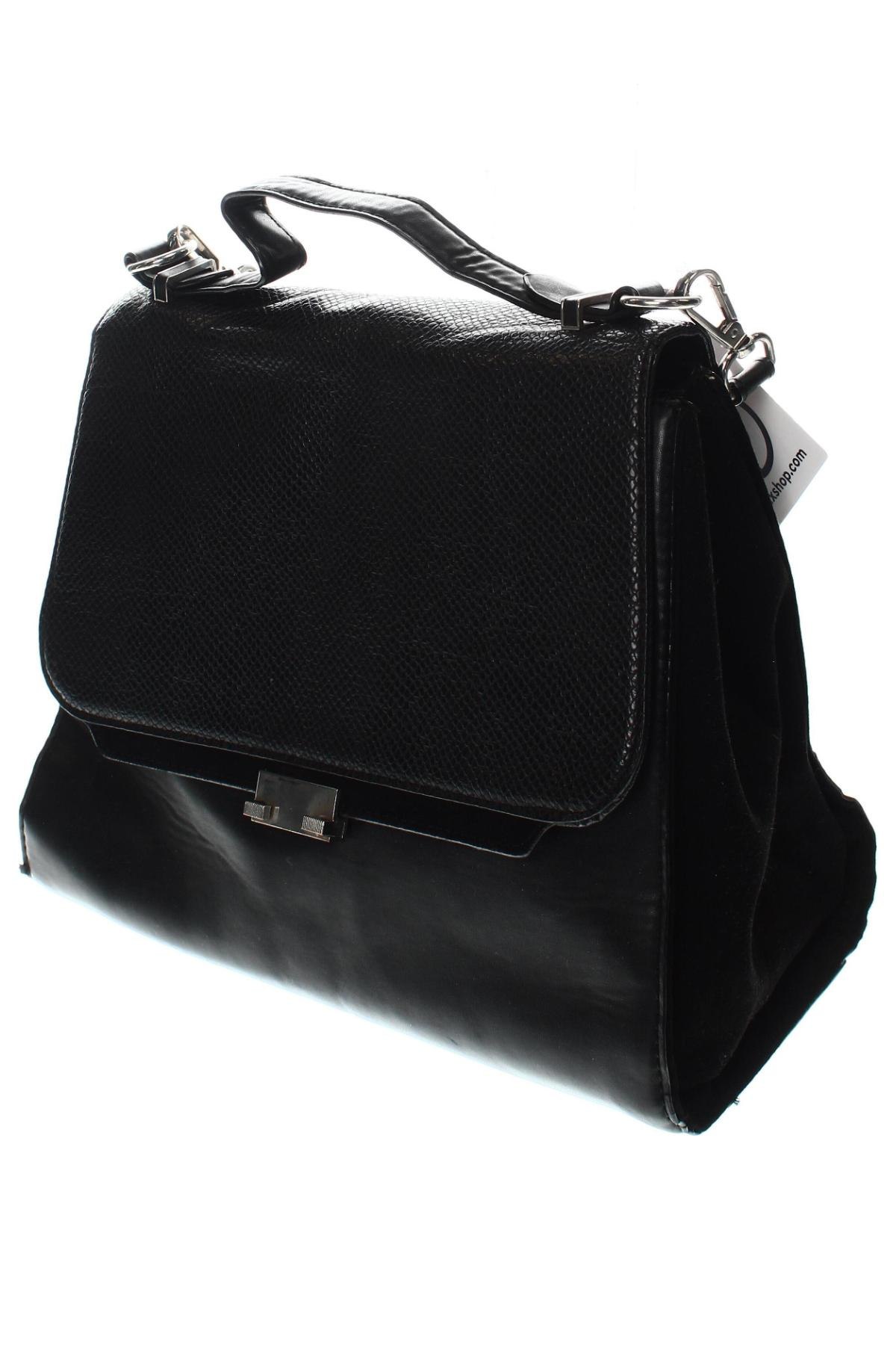 Дамска чанта Zara, Цвят Черен, Цена 54,00 лв.