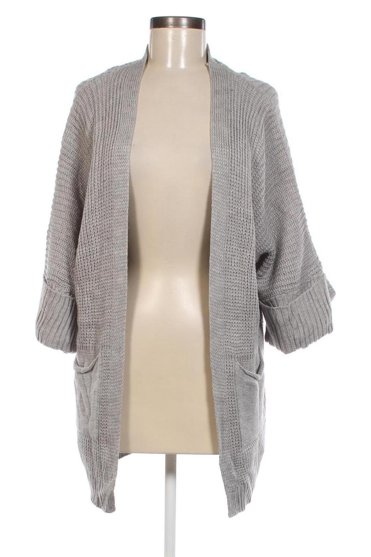 Damen Strickjacke, Größe M, Farbe Grau, Preis € 8,07