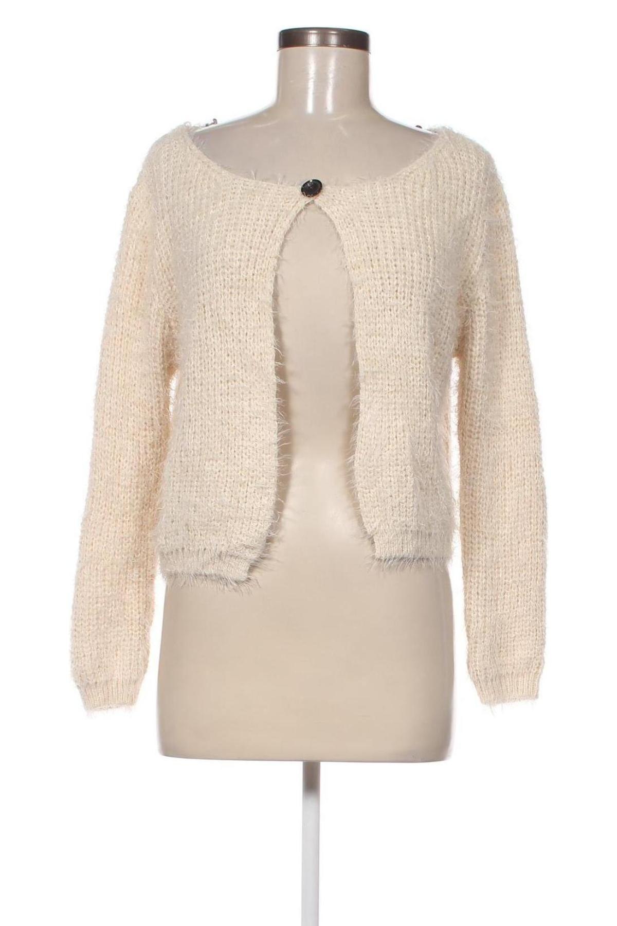 Cardigan de damă, Mărime M, Culoare Ecru, Preț 28,62 Lei