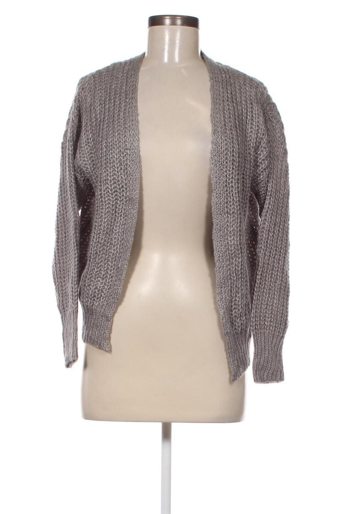 Damen Strickjacke, Größe L, Farbe Grau, Preis € 8,07