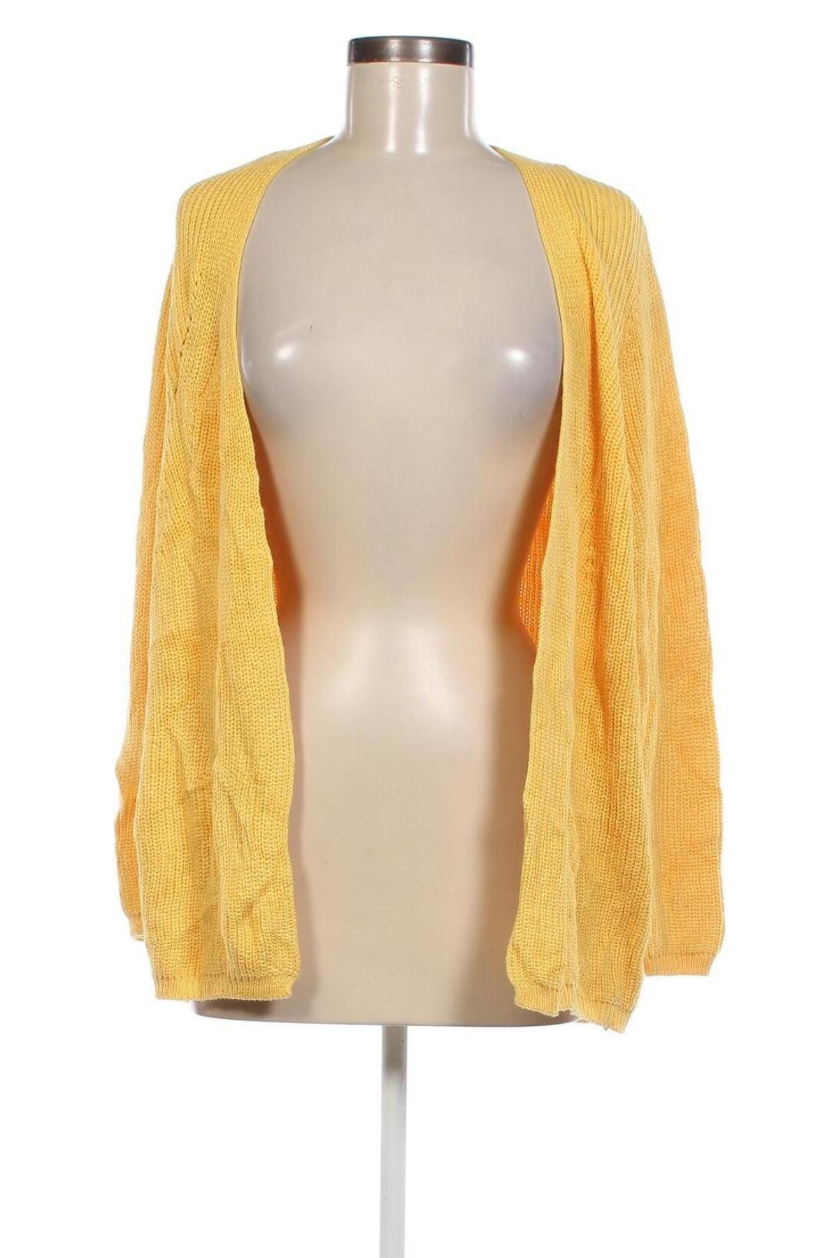 Γυναικεία ζακέτα, Μέγεθος M, Χρώμα Κίτρινο, Τιμή 4,84 €