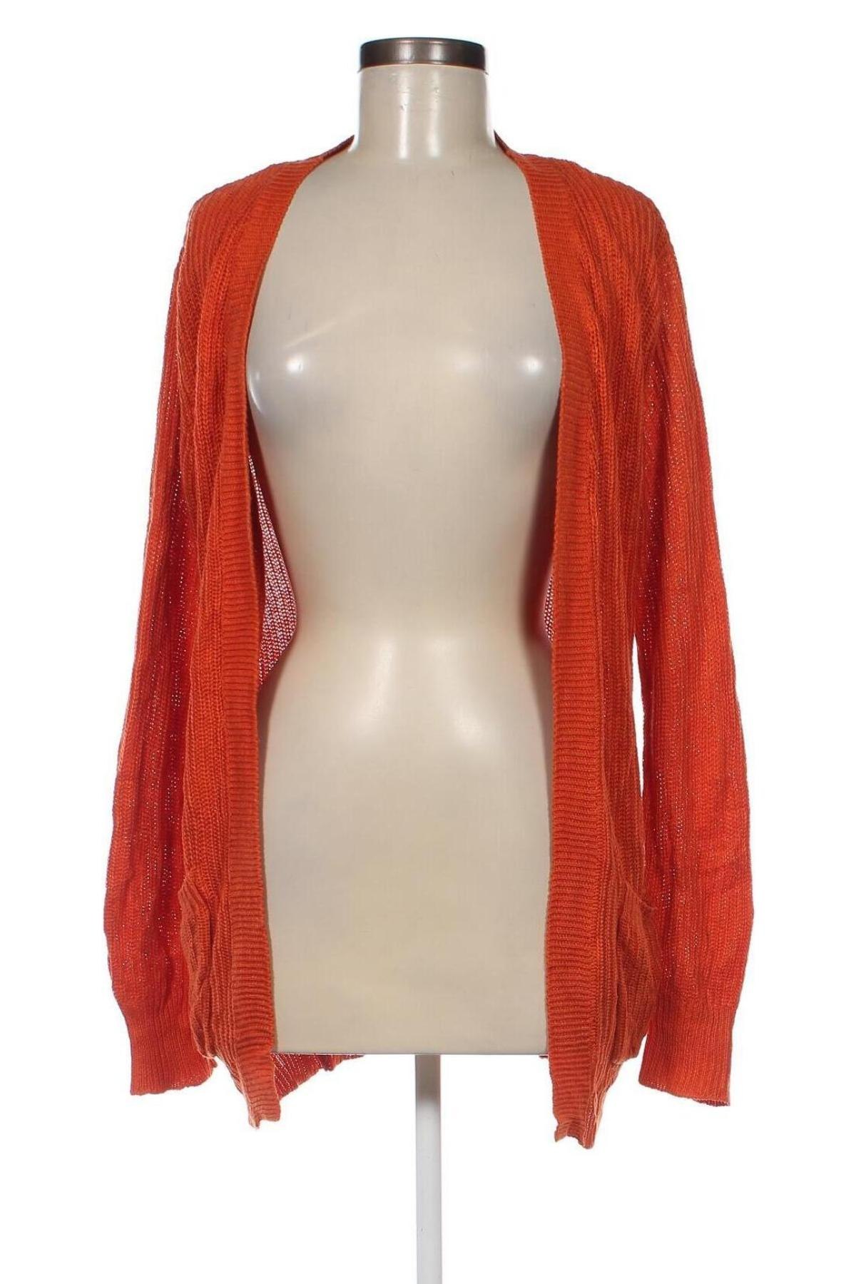 Damen Strickjacke Amisu, Größe M, Farbe Orange, Preis 8,07 €