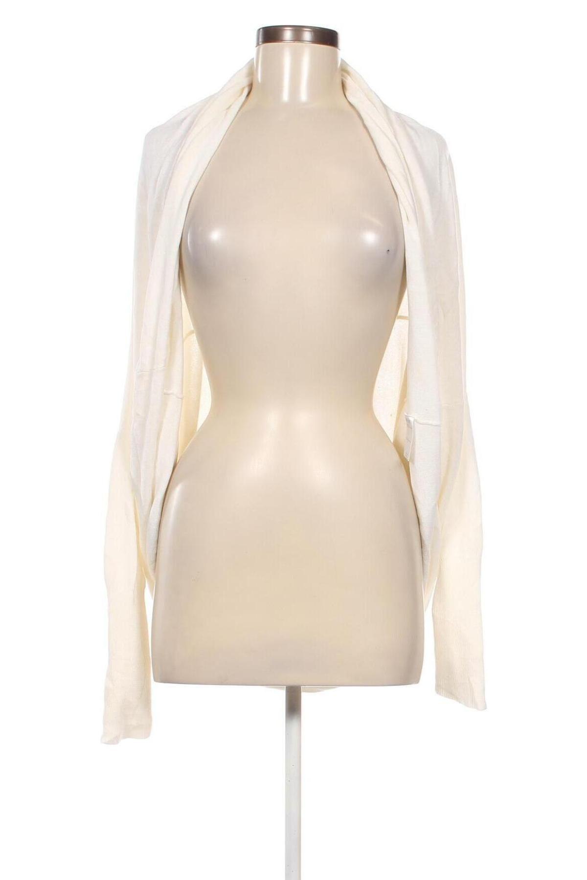 Damen Strickjacke Gina Tricot, Größe M, Farbe Weiß, Preis 5,57 €