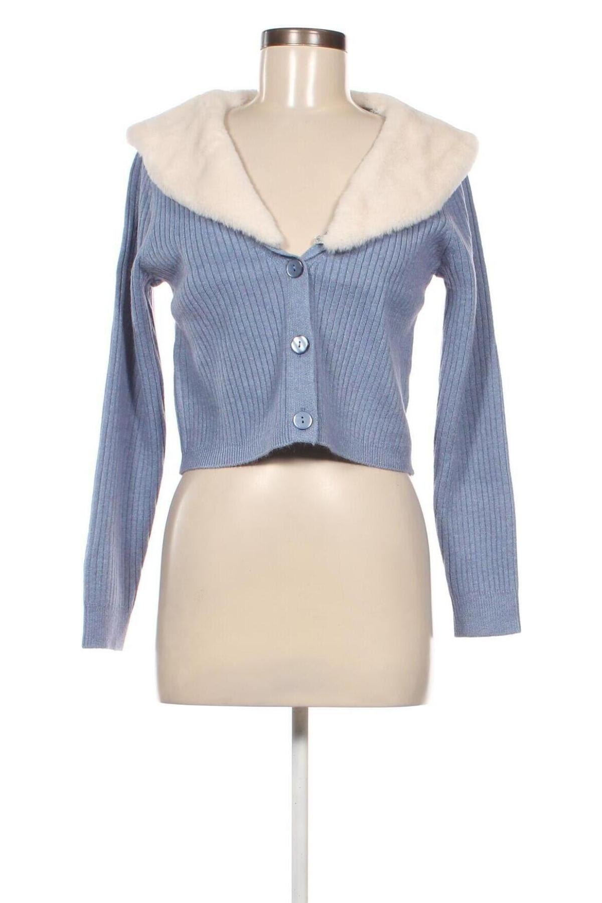 Cardigan de damă Pimkie, Mărime M, Culoare Albastru, Preț 48,99 Lei