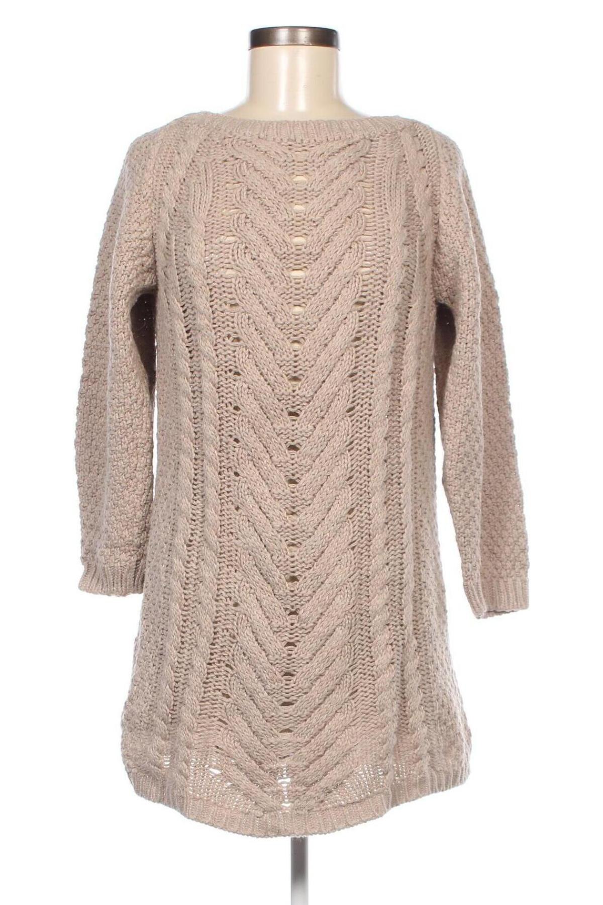 Дамски пуловер Saint Germain, Размер M, Цвят Бежов, Цена 13,05 лв.