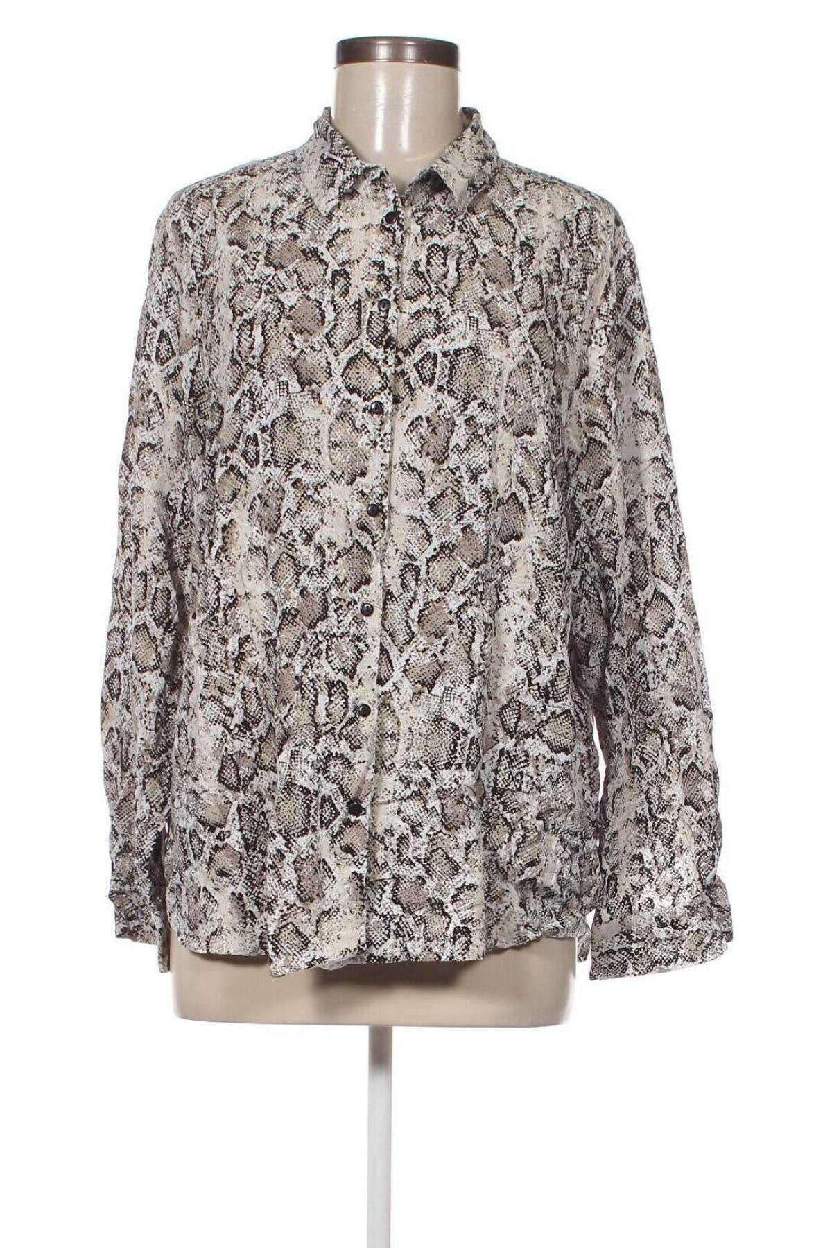 Γυναικείο πουκάμισο, Μέγεθος XL, Χρώμα Πολύχρωμο, Τιμή 3,09 €