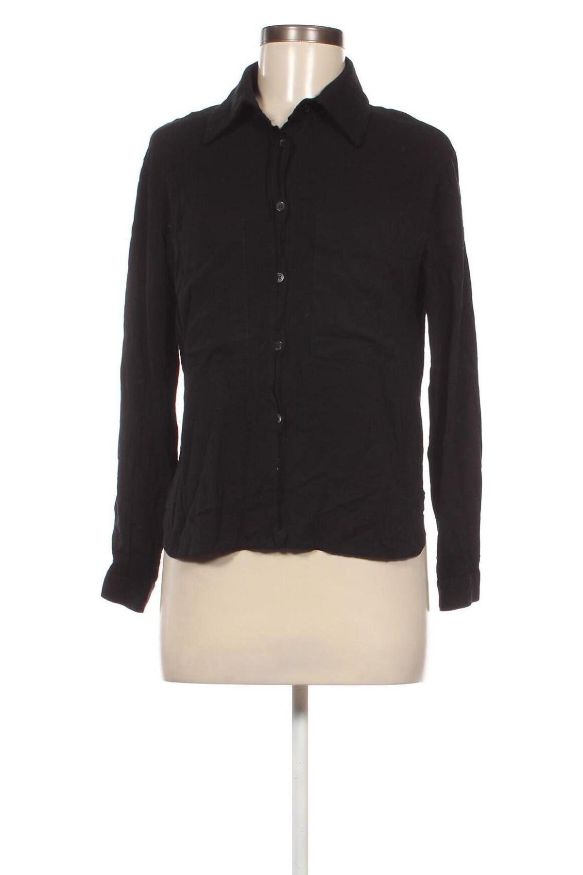 Γυναικείο πουκάμισο, Μέγεθος S, Χρώμα Μαύρο, Τιμή 2,47 €