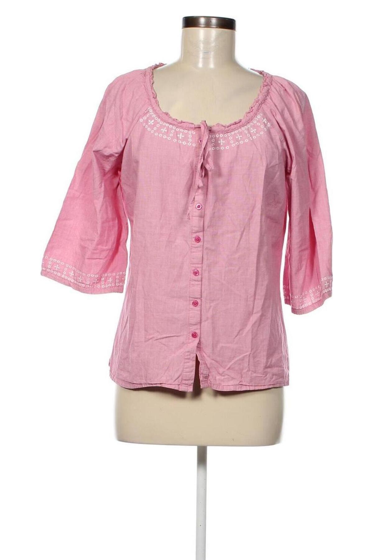 Дамска риза, Размер L, Цвят Розов, Цена 6,75 лв.