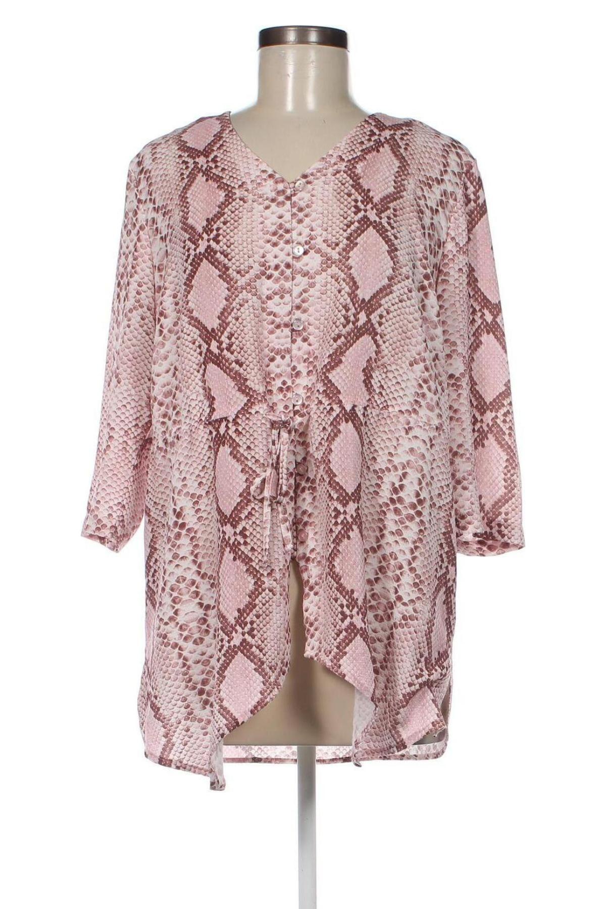 Γυναικείο πουκάμισο Amy Vermont, Μέγεθος XL, Χρώμα Πολύχρωμο, Τιμή 4,01 €
