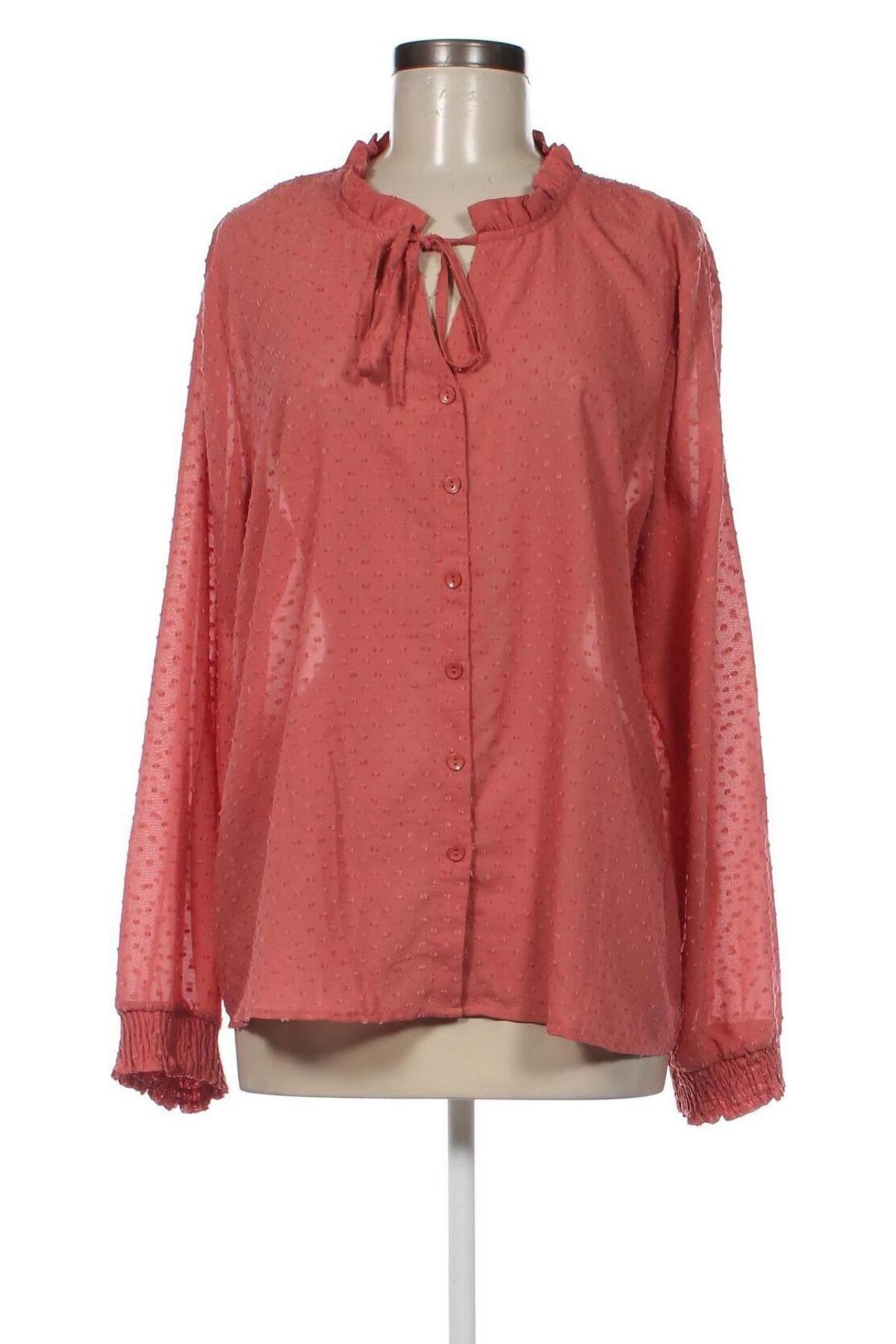 Dámska košeľa  Bel&Bo, Veľkosť XL, Farba Popolavo ružová, Cena  3,83 €