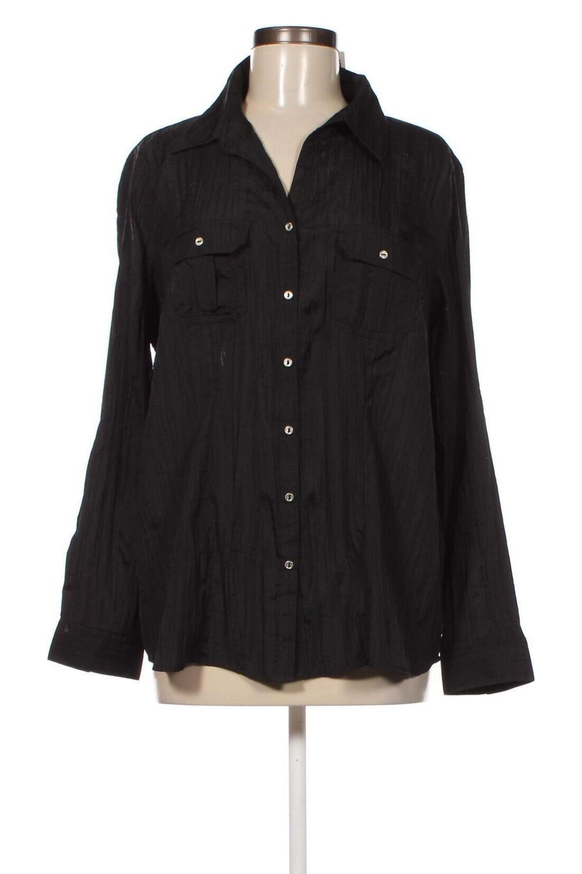 Γυναικείο πουκάμισο Bexleys, Μέγεθος XL, Χρώμα Μαύρο, Τιμή 3,86 €