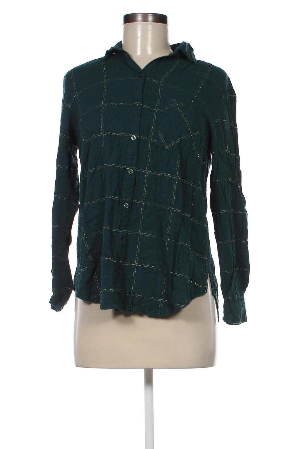 Дамска риза Bpc Bonprix Collection, Размер M, Цвят Зелен, Цена 5,00 лв.