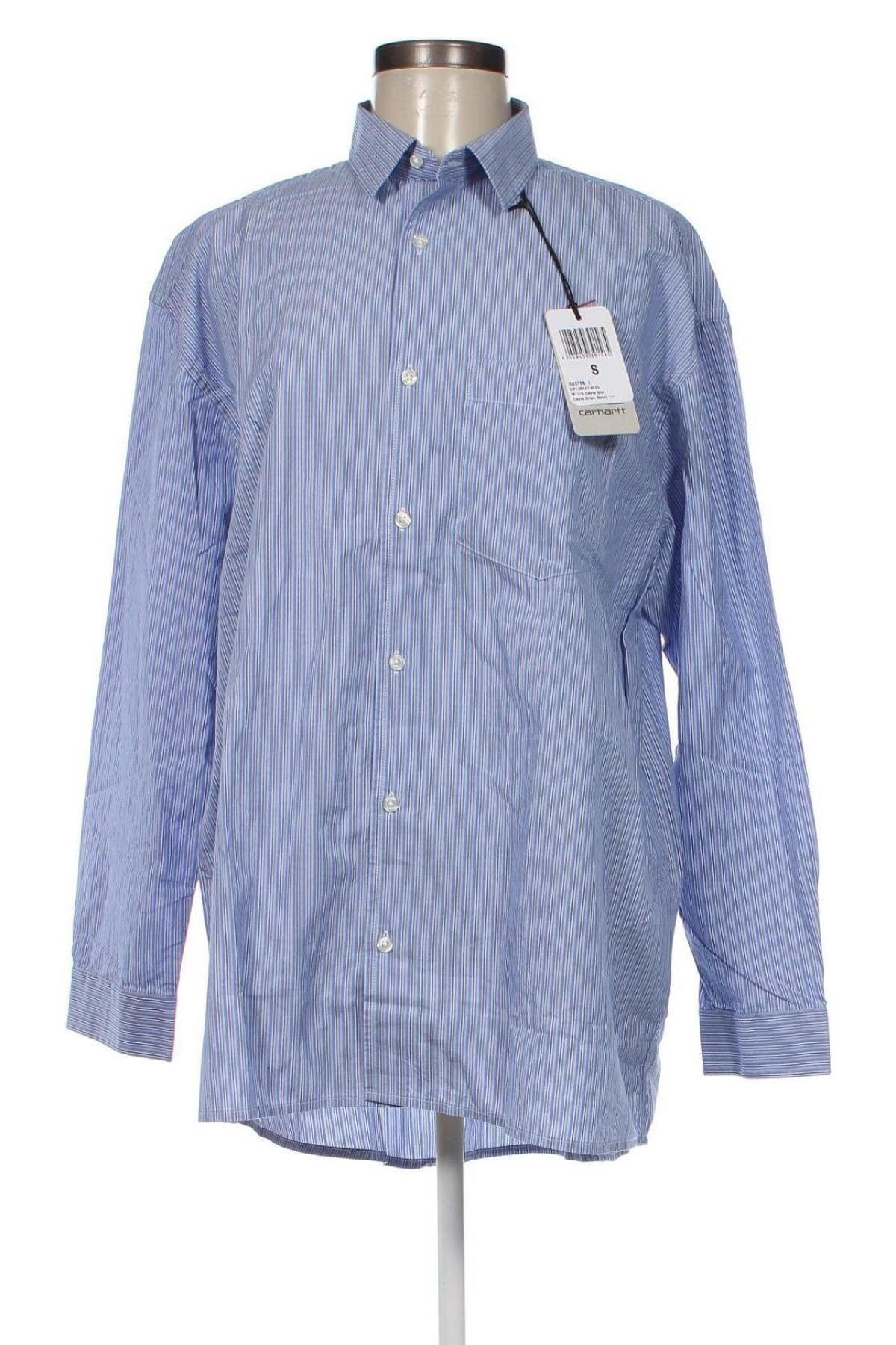 Γυναικείο πουκάμισο Carhartt, Μέγεθος S, Χρώμα Μπλέ, Τιμή 20,92 €