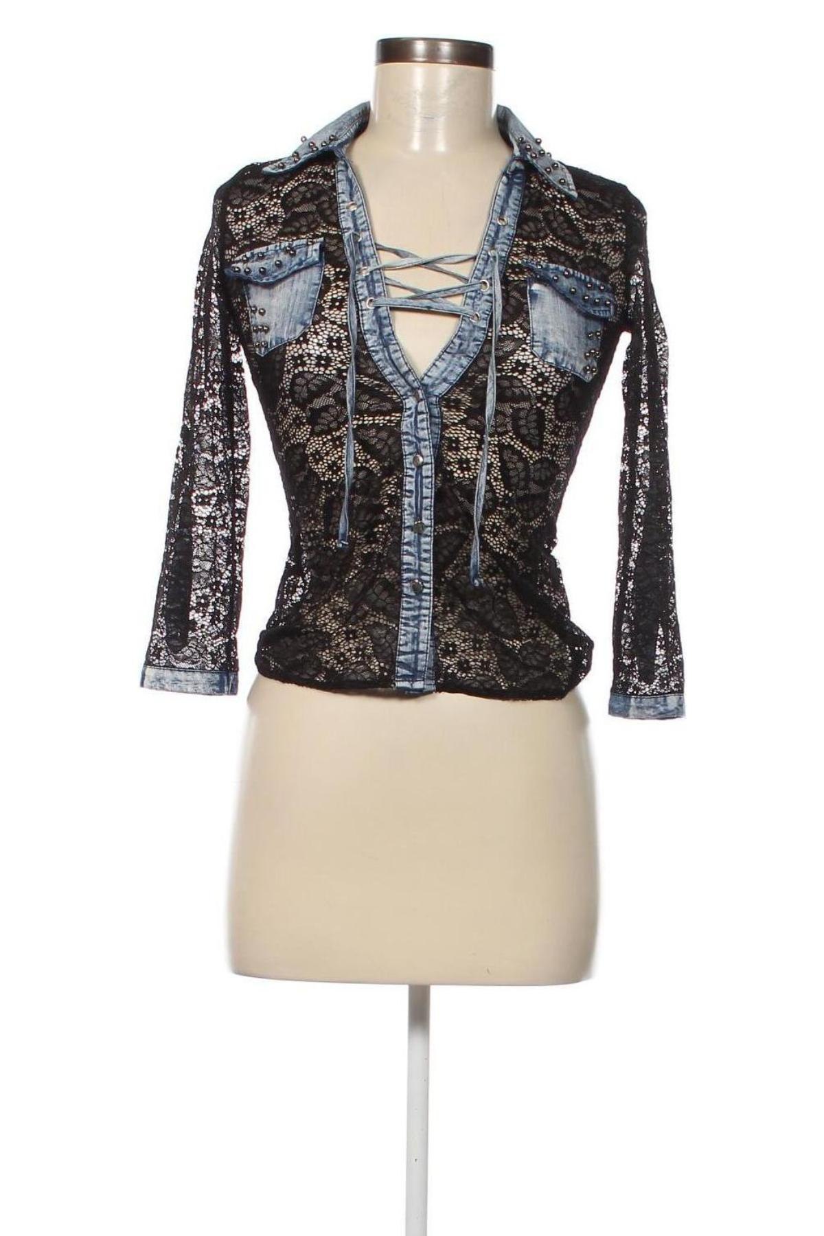 Γυναικείο πουκάμισο Casual, Μέγεθος XS, Χρώμα Πολύχρωμο, Τιμή 14,85 €