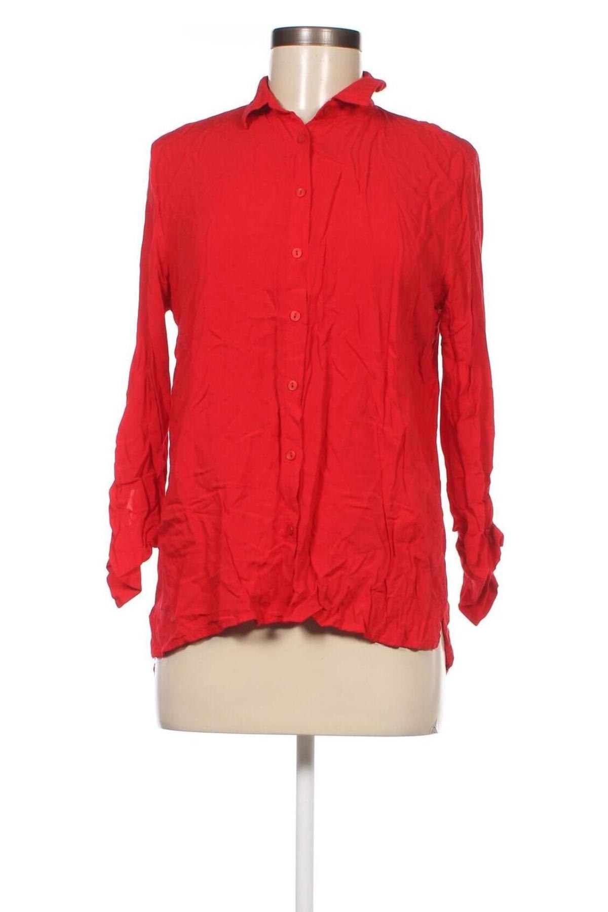 Γυναικείο πουκάμισο Collezione, Μέγεθος M, Χρώμα Κόκκινο, Τιμή 3,25 €