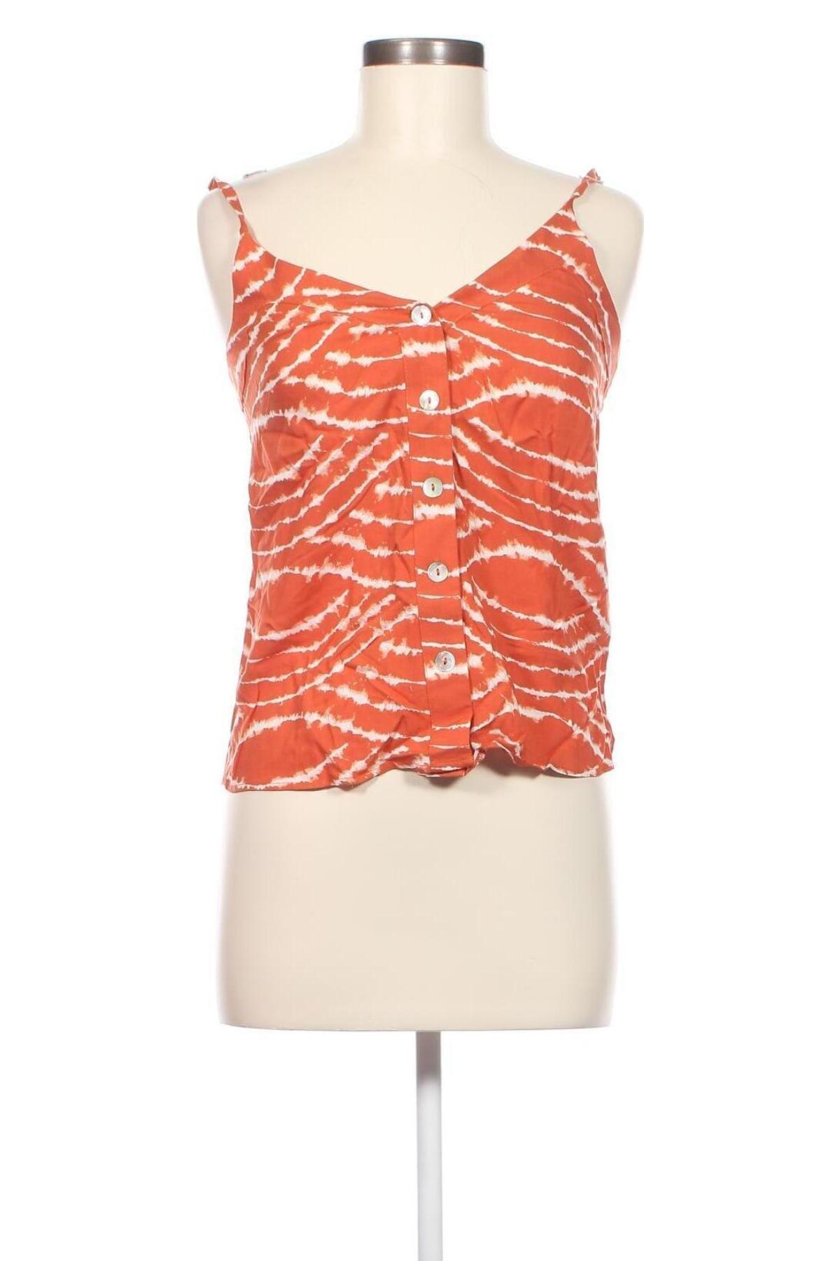 Γυναικείο πουκάμισο Etam, Μέγεθος XS, Χρώμα Πορτοκαλί, Τιμή 7,05 €