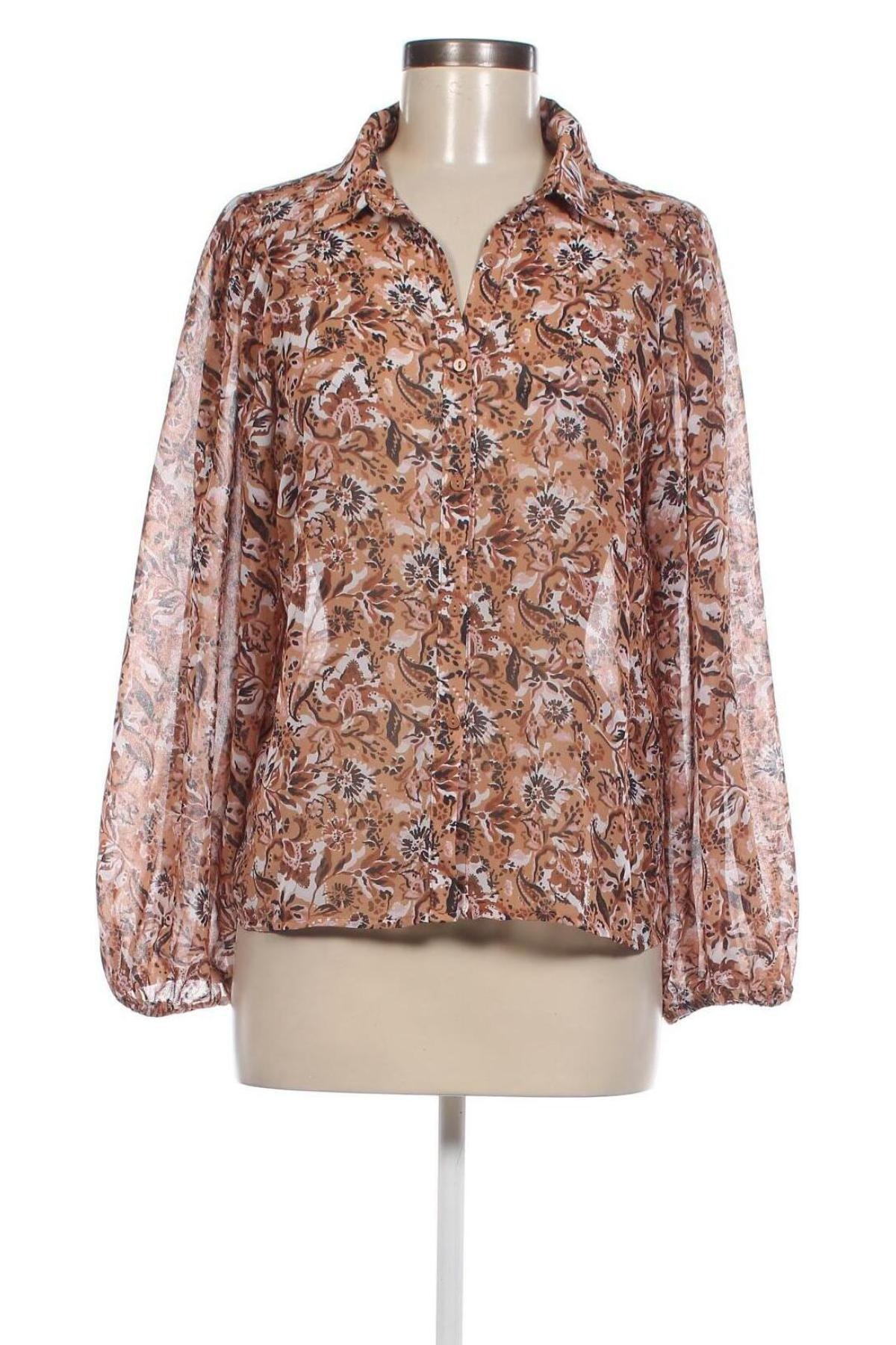 Γυναικείο πουκάμισο Gemo, Μέγεθος XL, Χρώμα Πολύχρωμο, Τιμή 4,31 €
